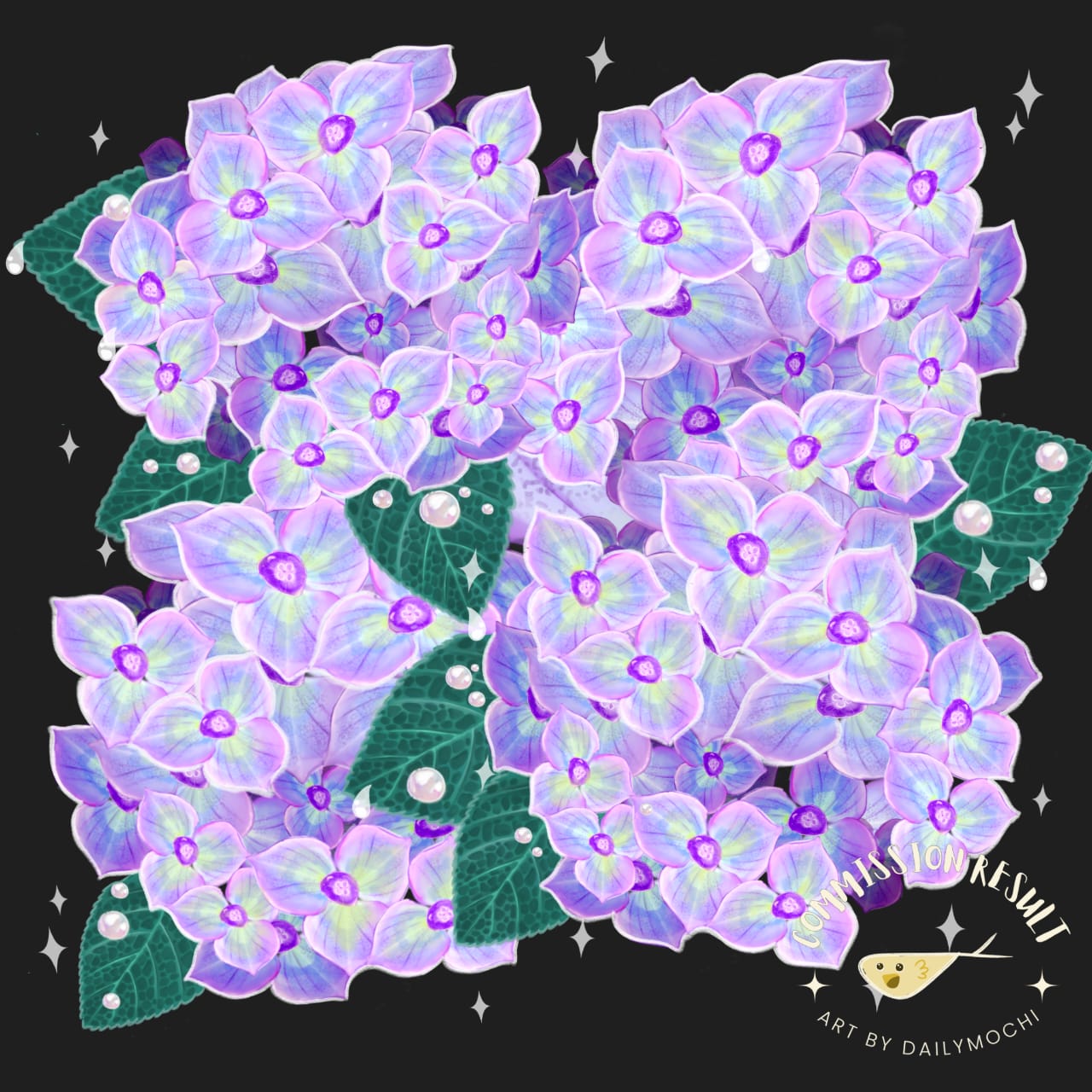 Flower Art Commission portfolio artwork