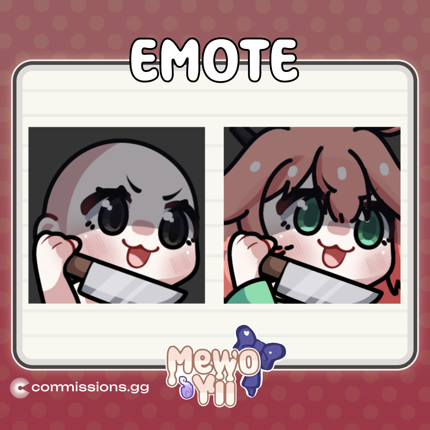 YCH Knife Emote