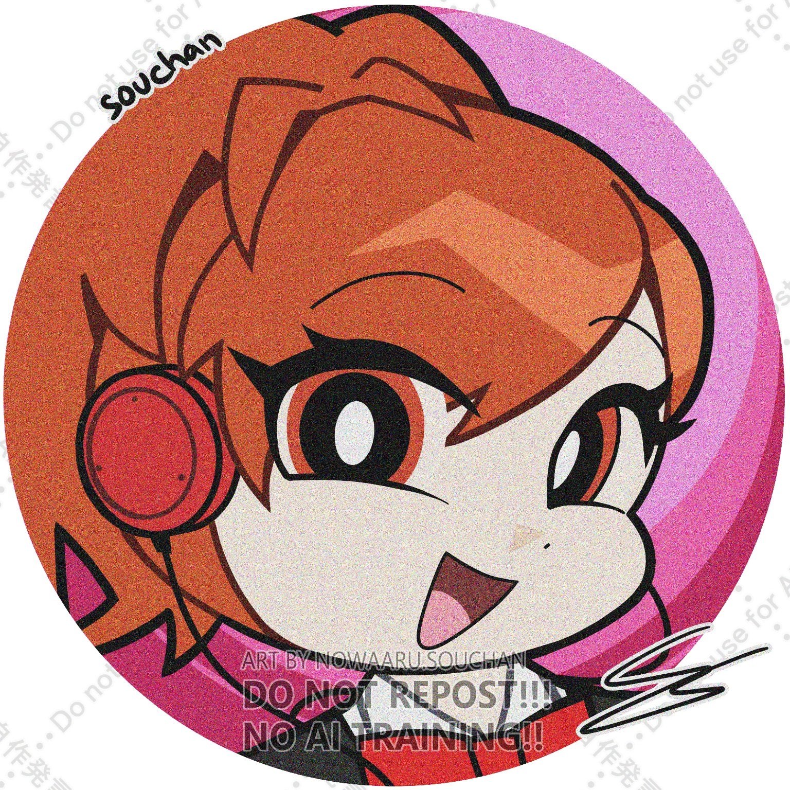 persona head icons portfolio artwork