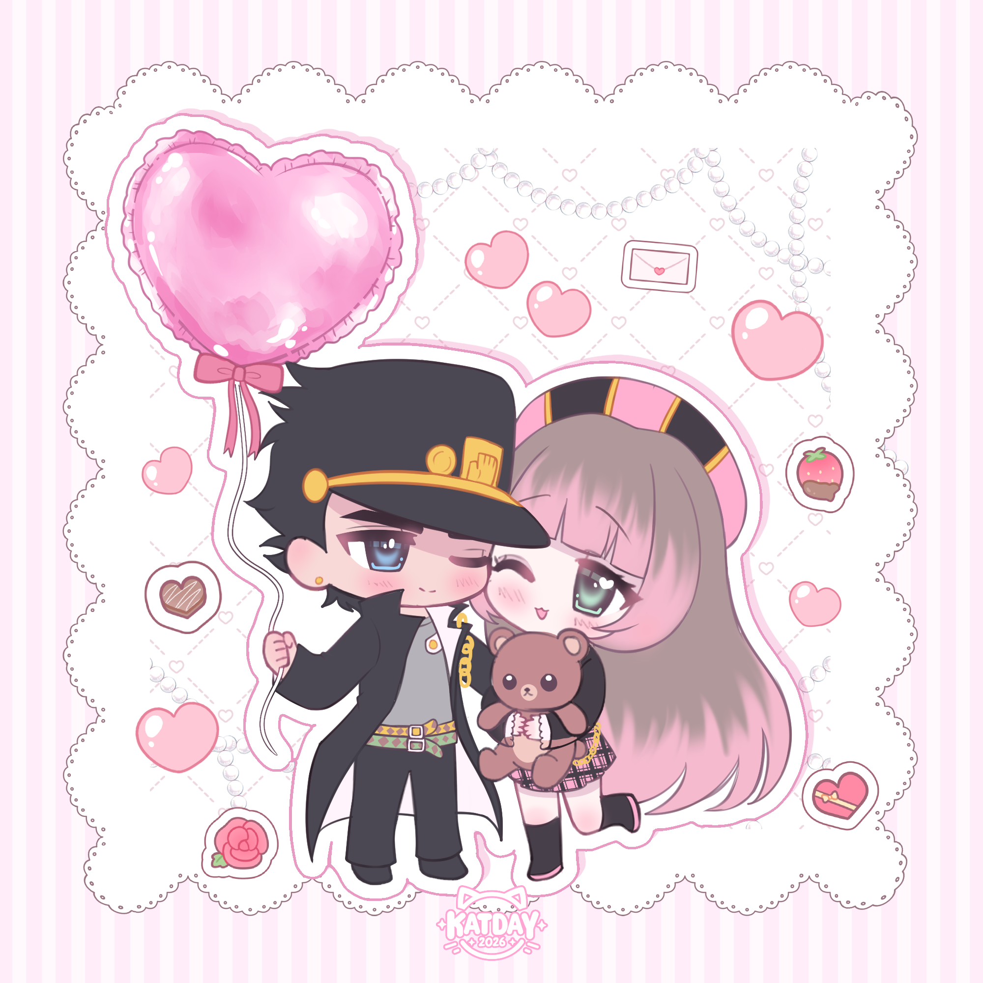 ♡ Cute Date ꒰YCH꒱ ♡