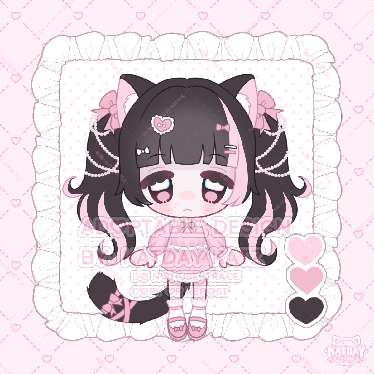 ♡ Smol Bean Chibi ꒰YCH꒱ ♡