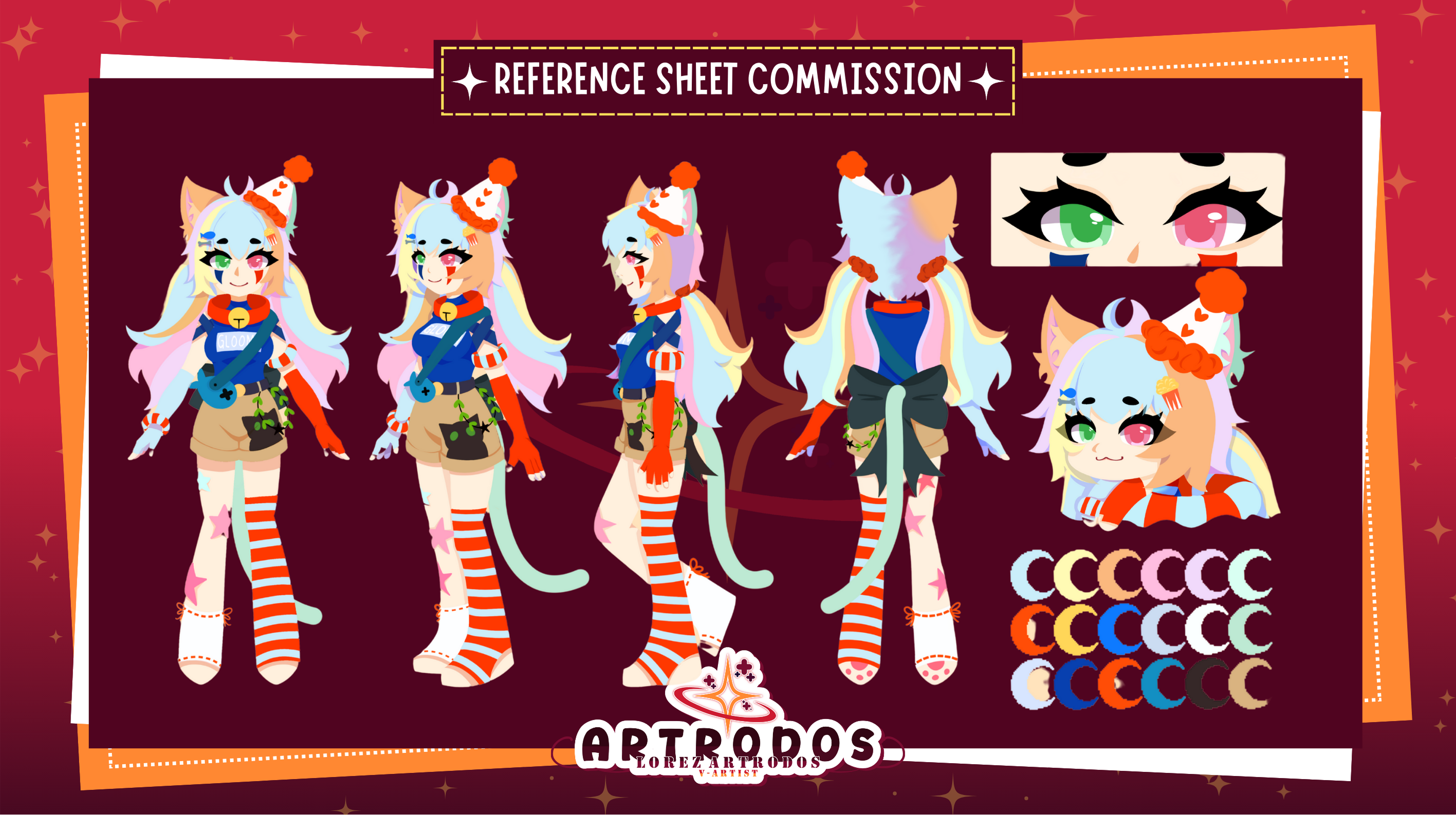 REFERENCE SHEET portfolio artwork