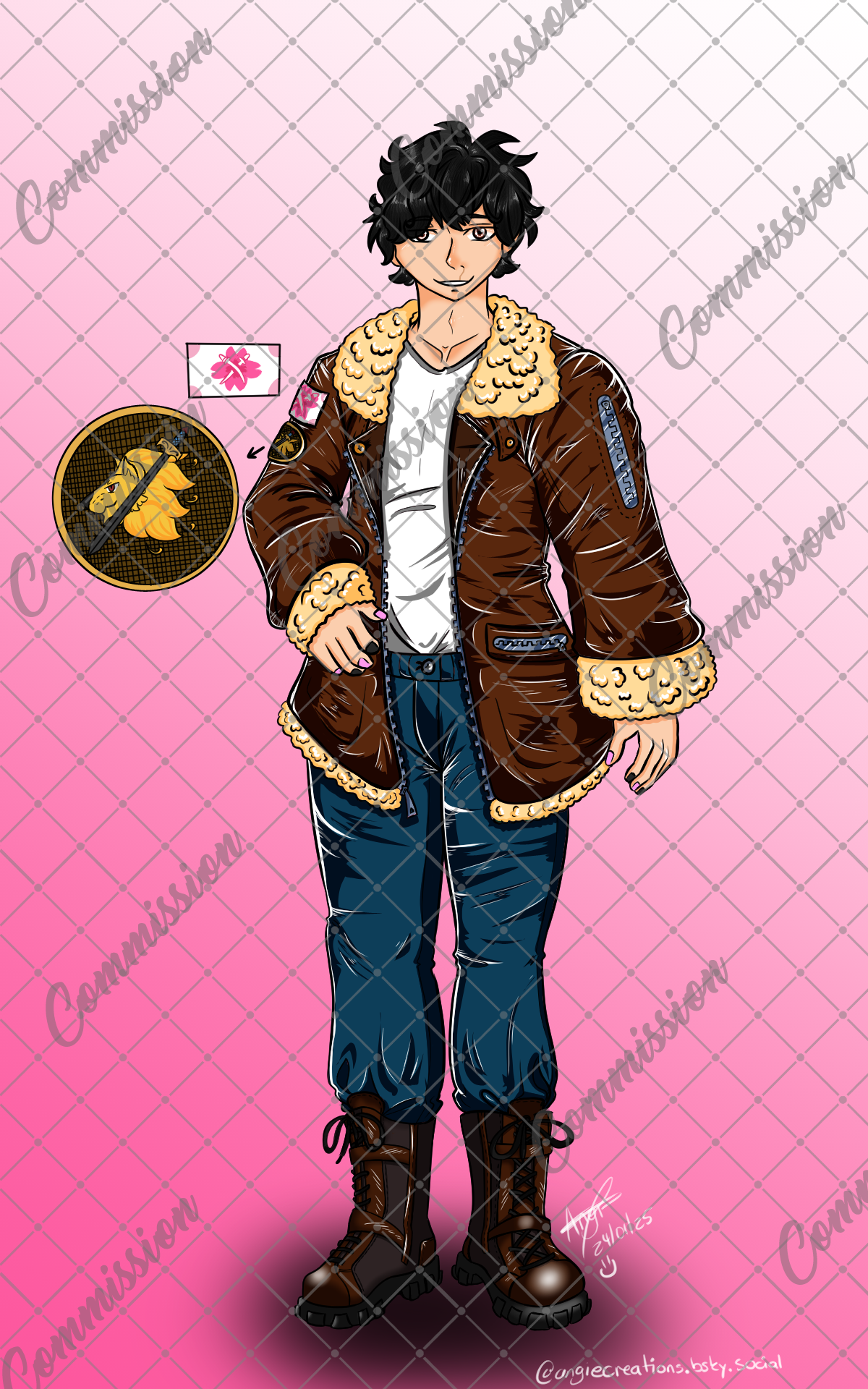 Custom Character Commission portfolio artwork