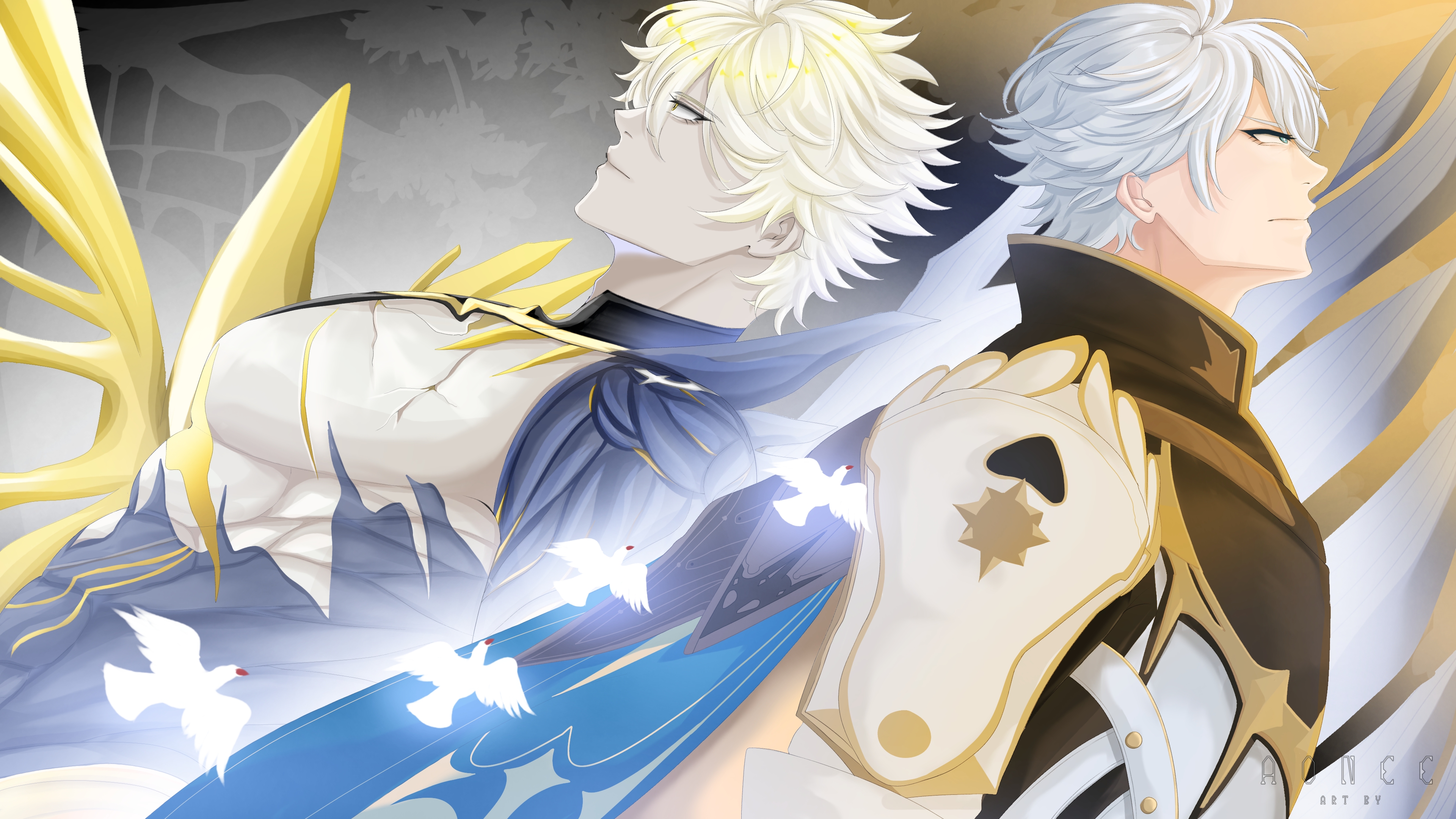 Phainon Splash Art portfolio artwork
