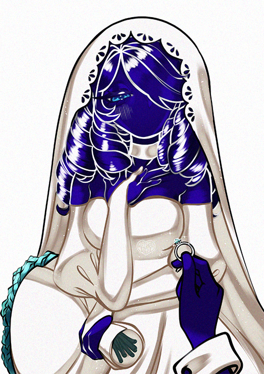 my first (and maybe only) art fight attack! (oc by loddy/pumpkin!) portfolio artwork