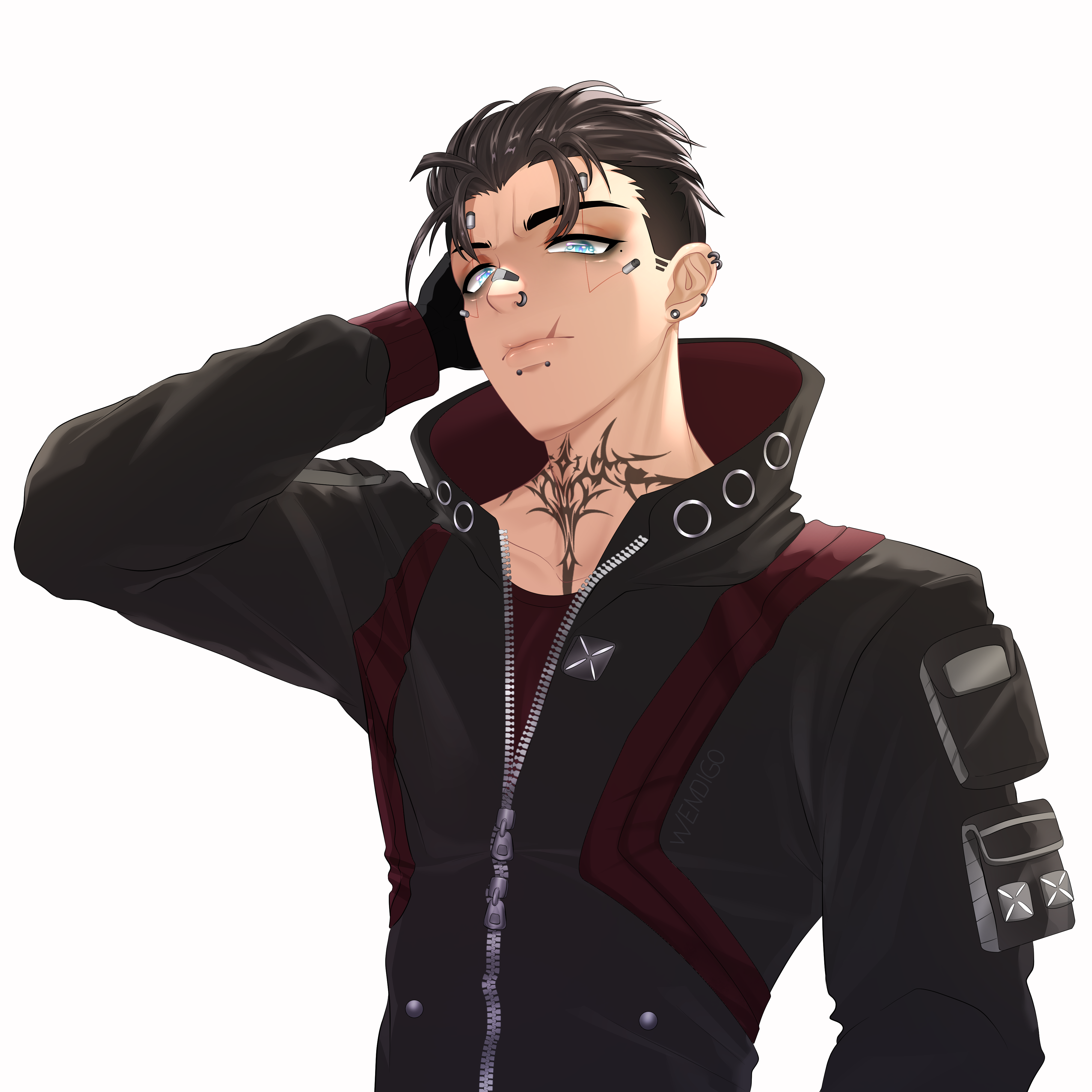 Handsome Man portfolio artwork