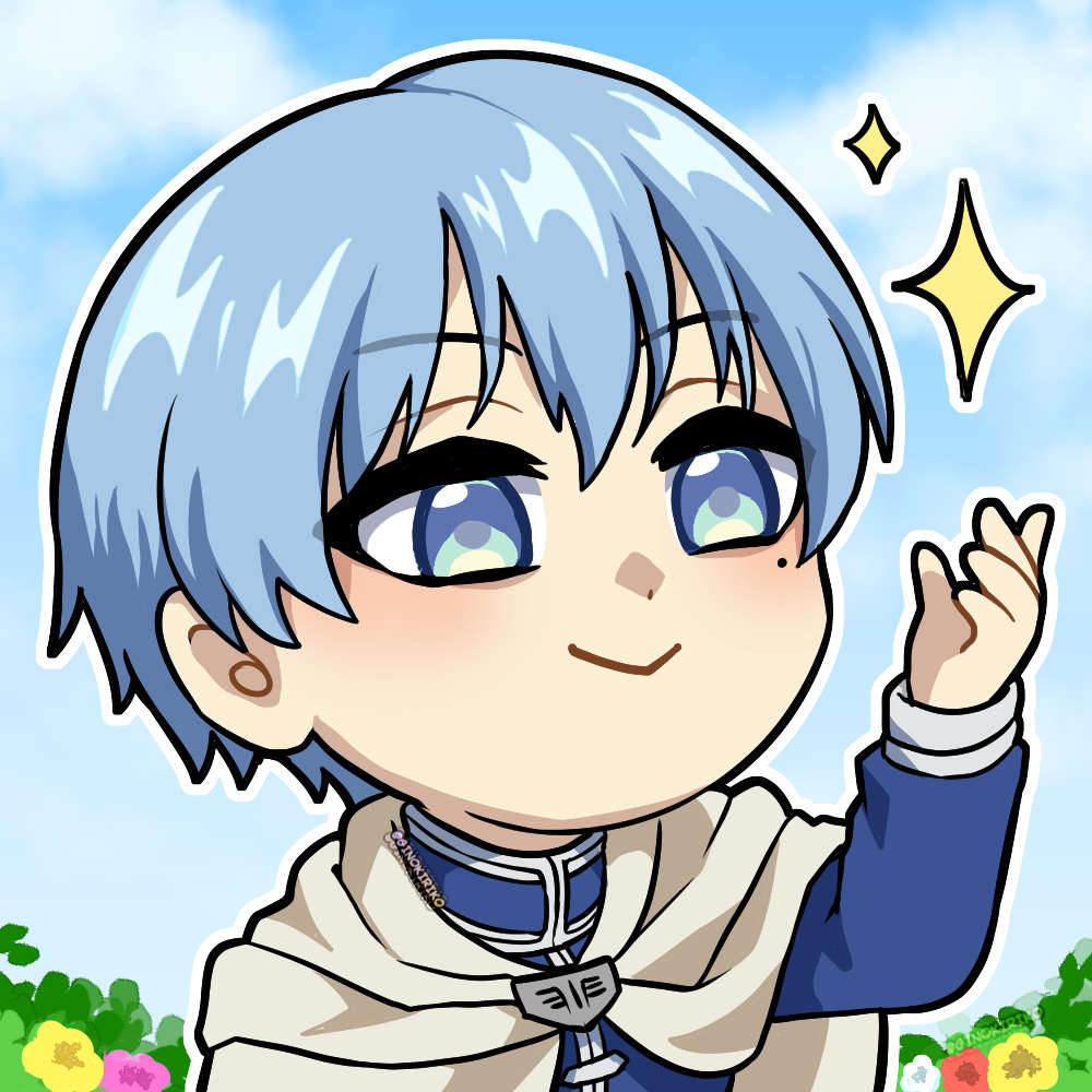 Chibi Headshot/Icon - Himmel portfolio artwork