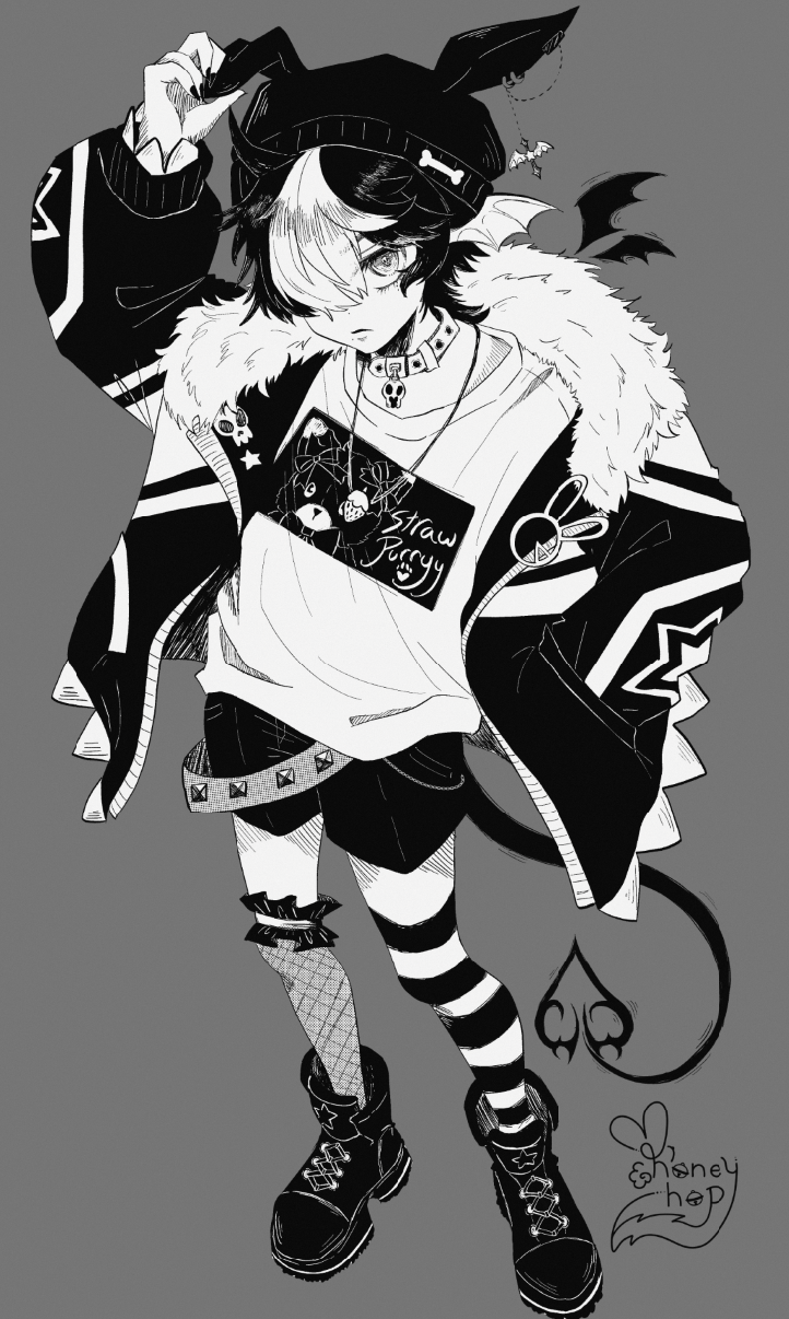 Male Astarook, Manga Style portfolio artwork