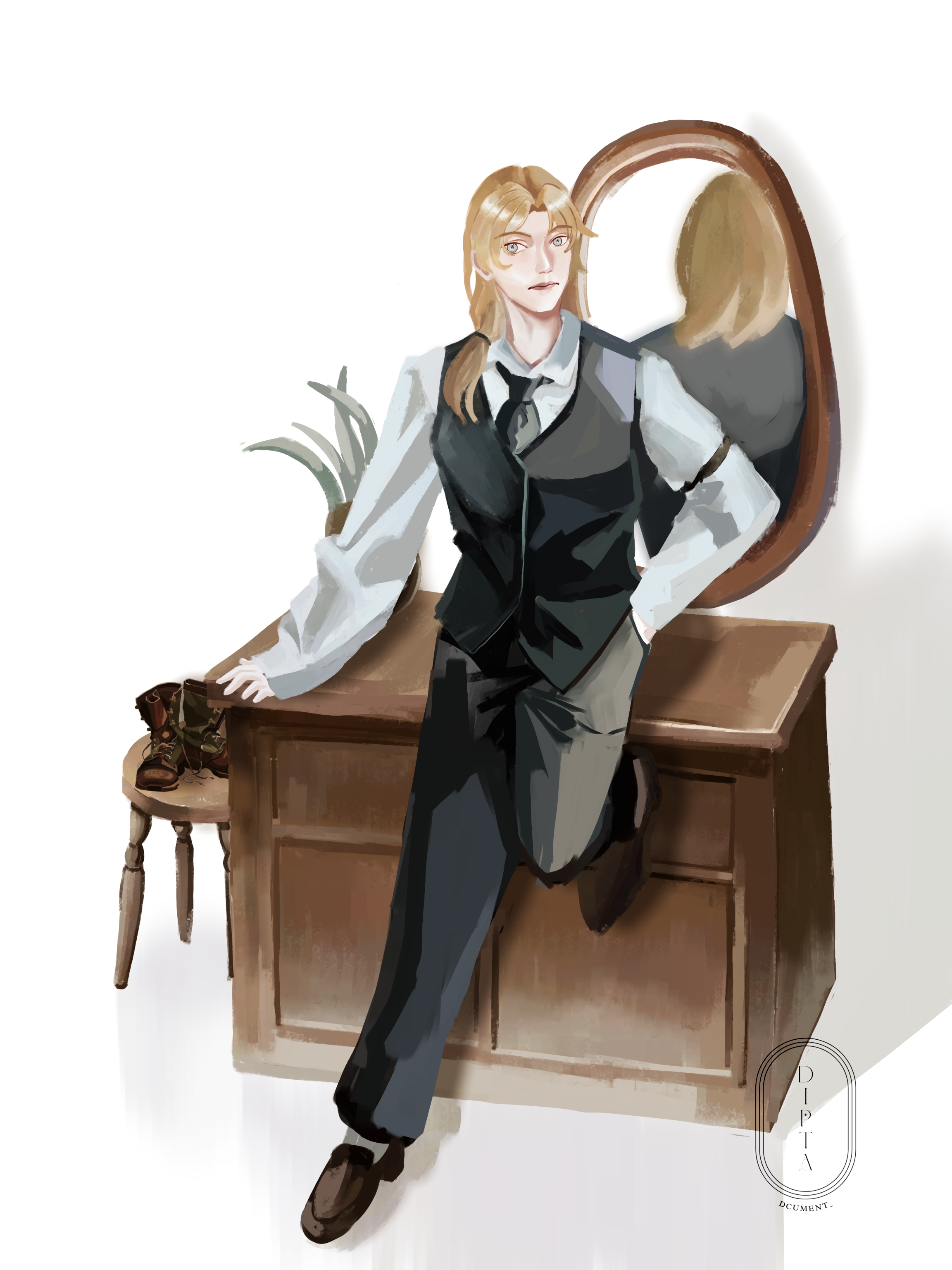 Character Illustration (Semi Realism)
