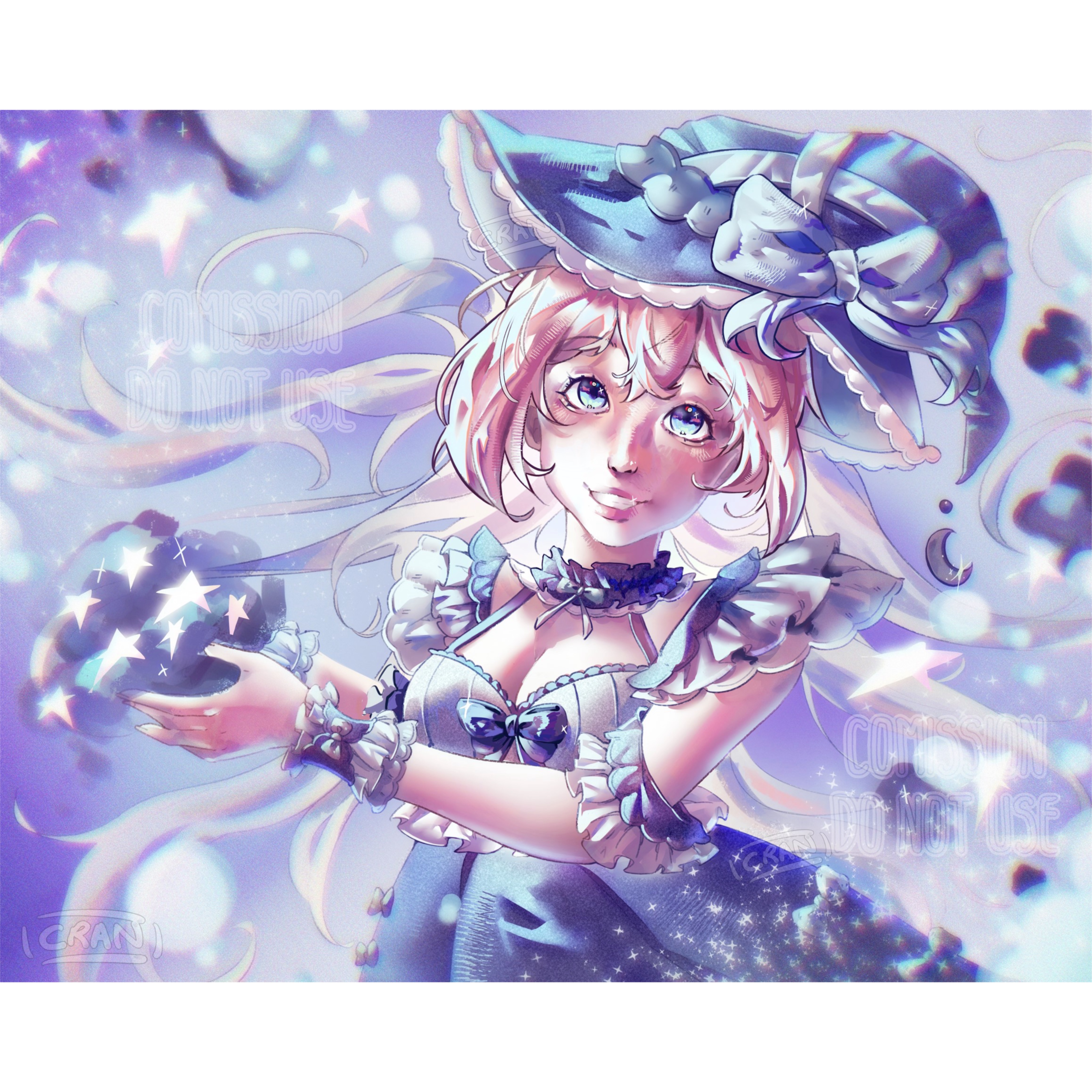 Bust-Up Character Illustration (Commission) portfolio artwork