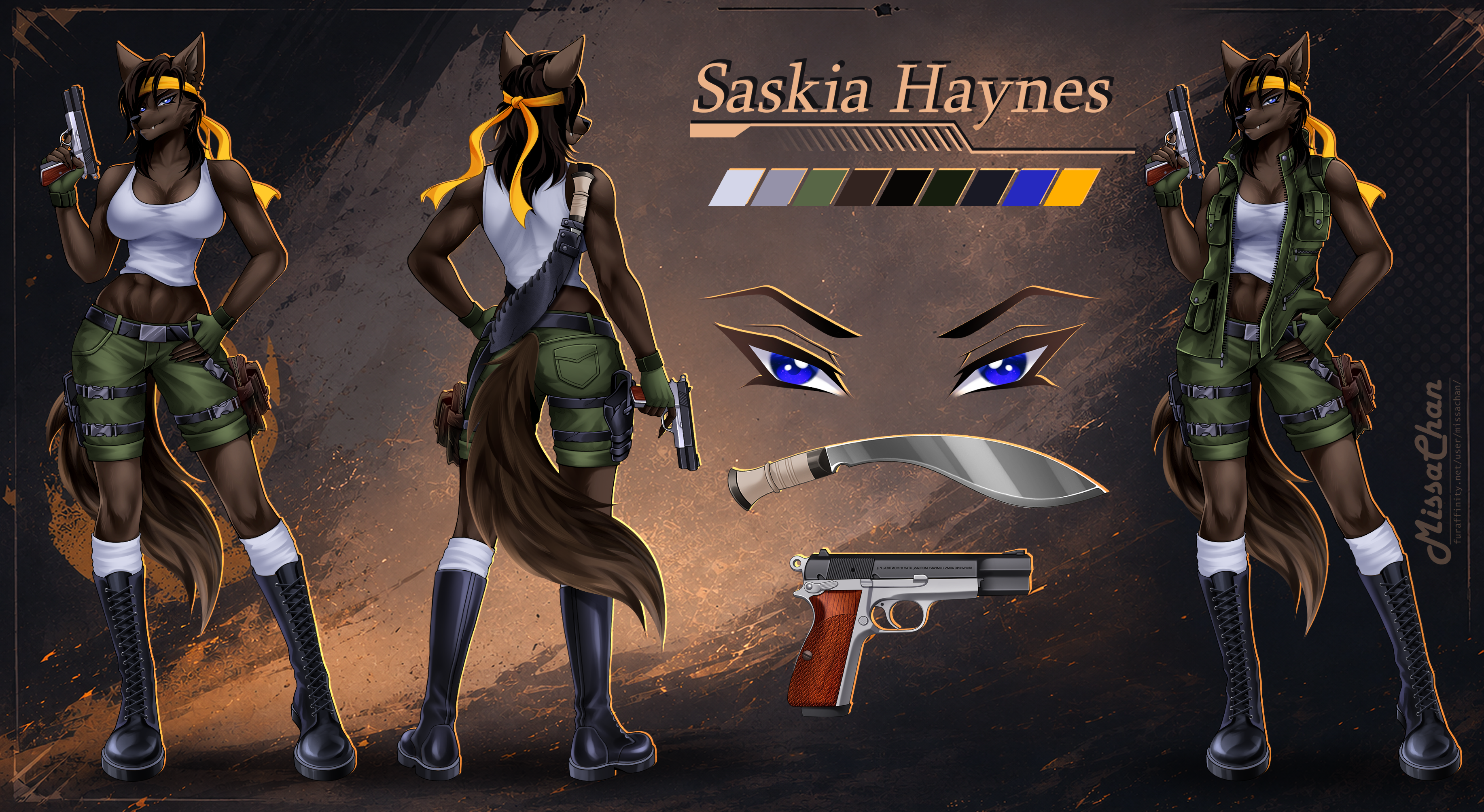 Refsheet for GrimMeadow (FA) portfolio artwork