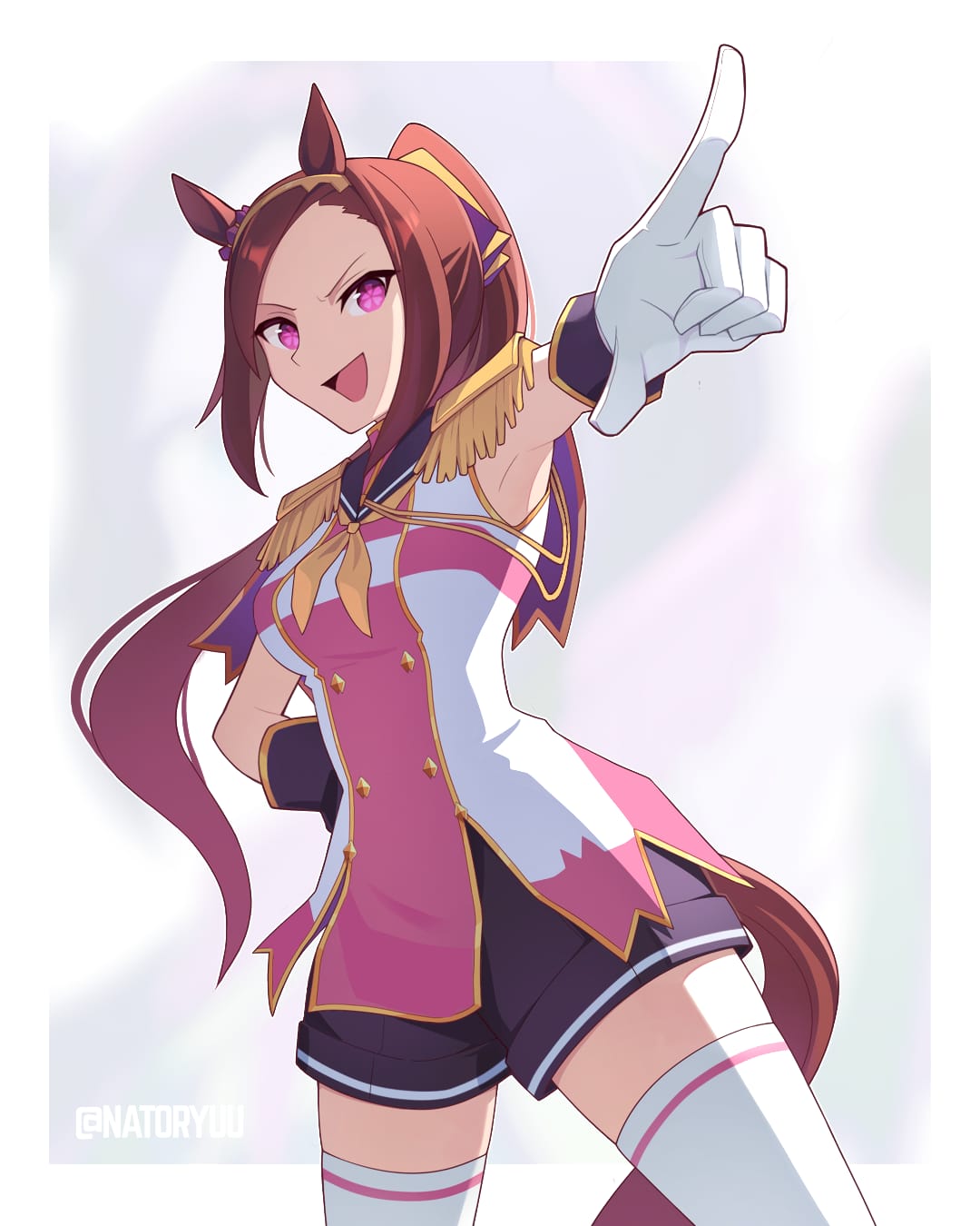 Sakura Bakushin O - Fanart portfolio artwork