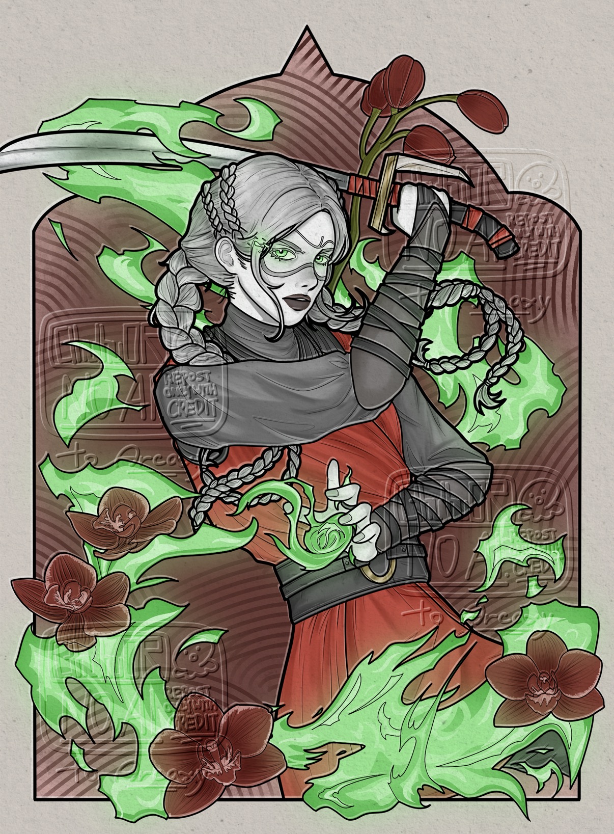Arcaxy’s [Cthulhu’s Reliquary] portfolio artwork