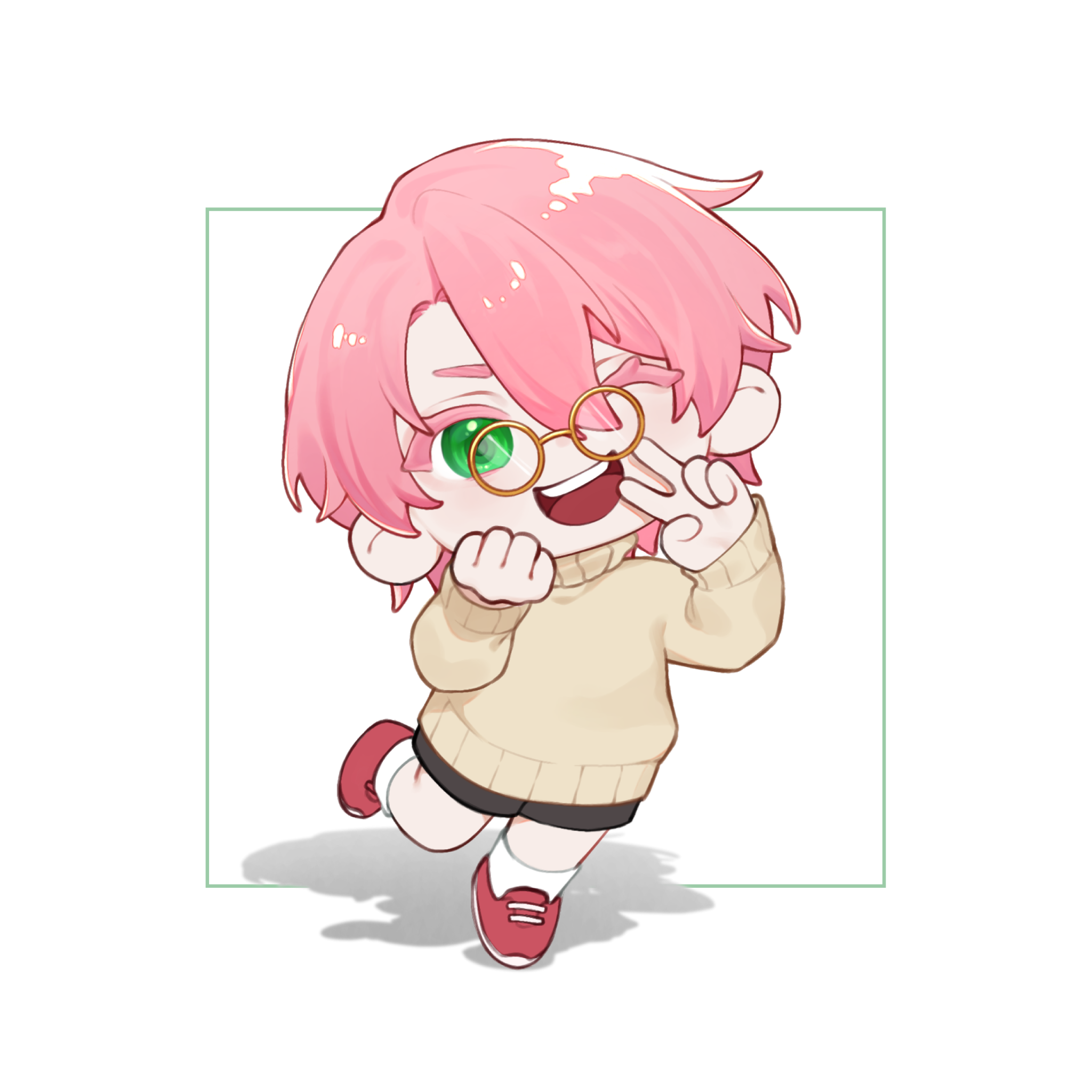 Full Body Chibi Sample portfolio artwork
