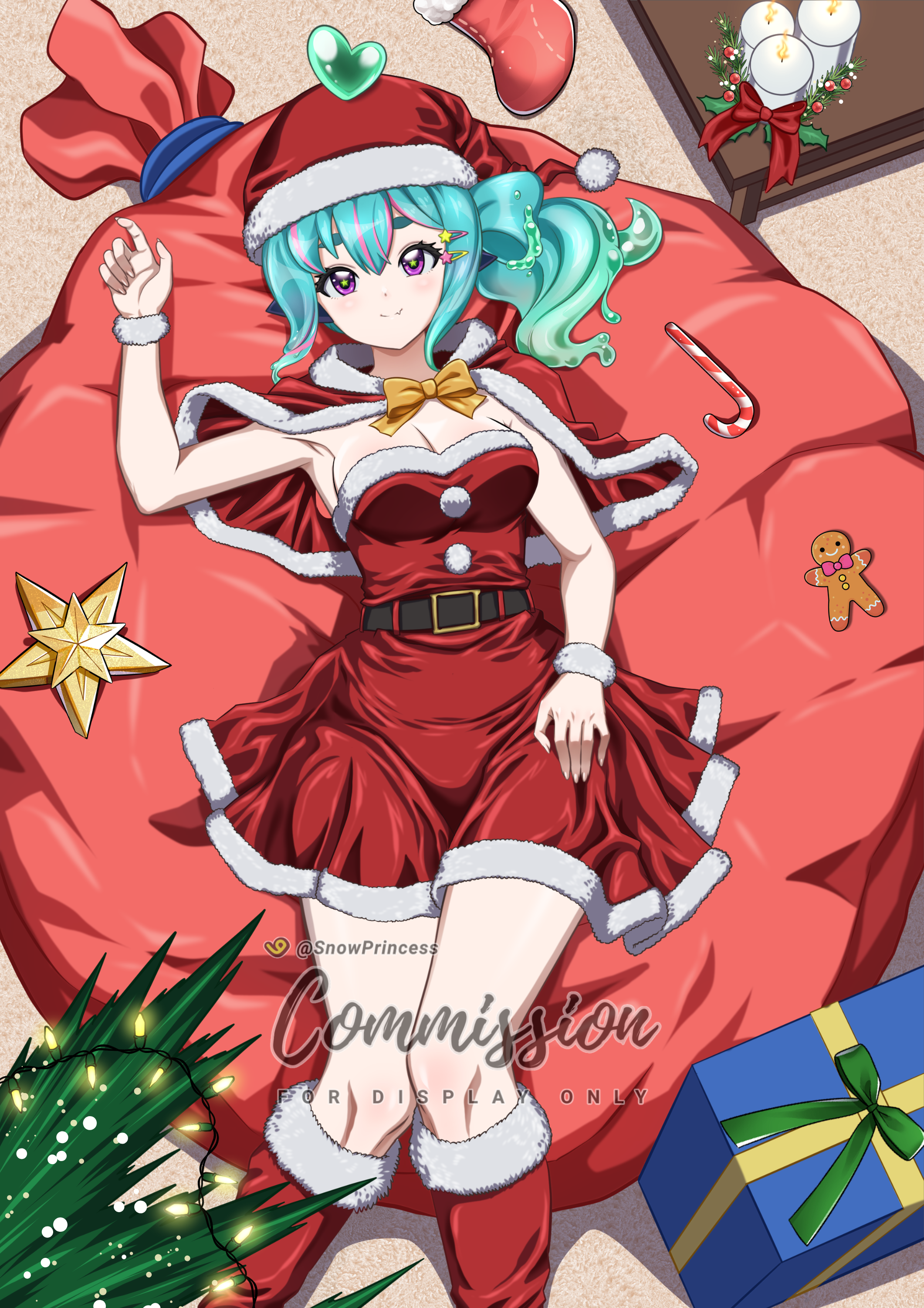 Christmas YCH - Santa
