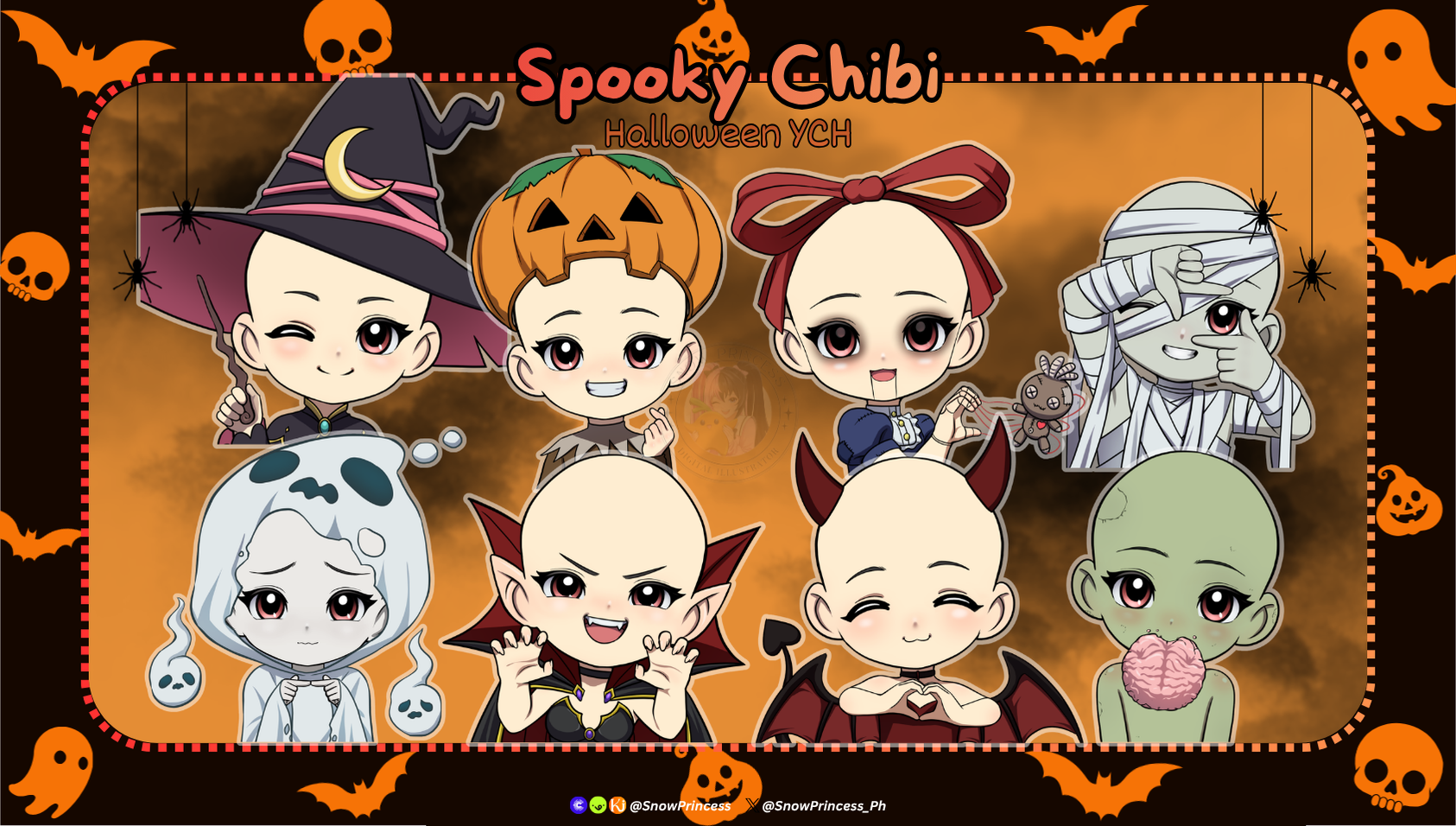 Spooky YCH - Chibi