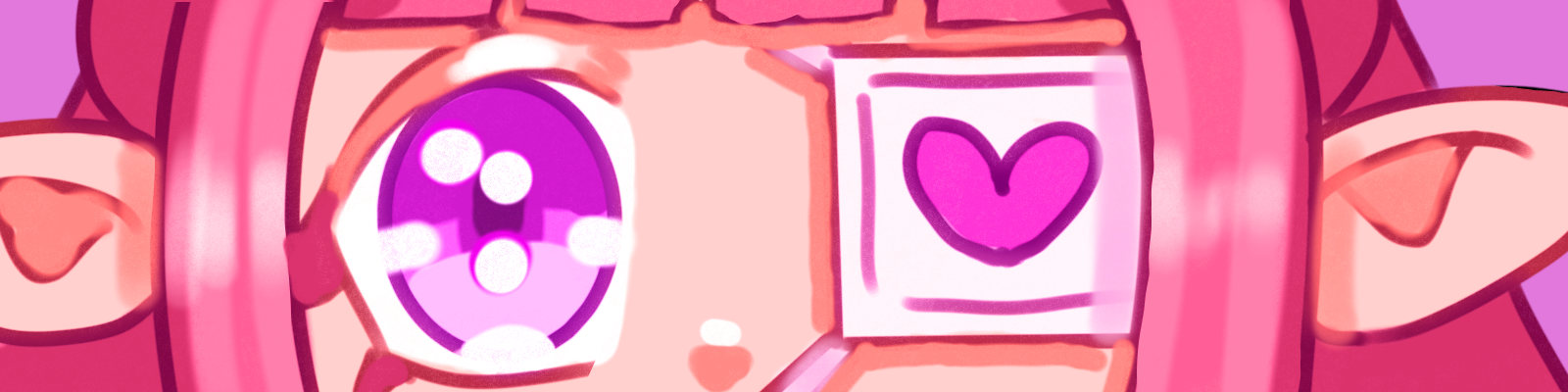 EYES BANNER OC portfolio artwork