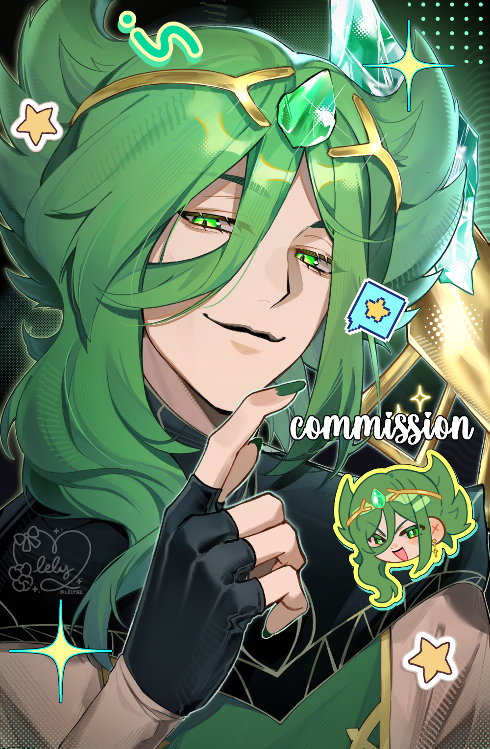 Tragicfame - SKEB Commission portfolio artwork