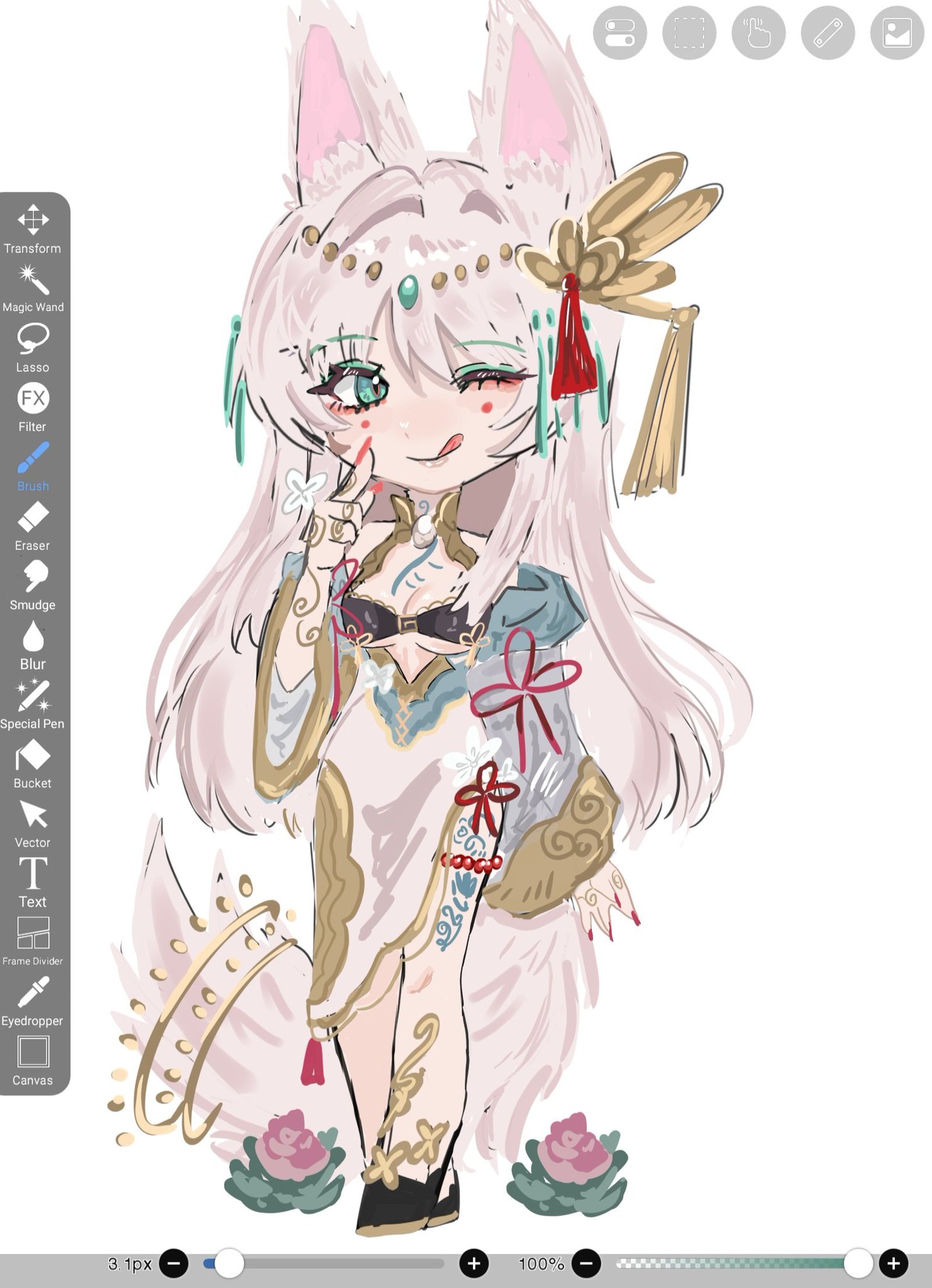 Chibi portfolio artwork