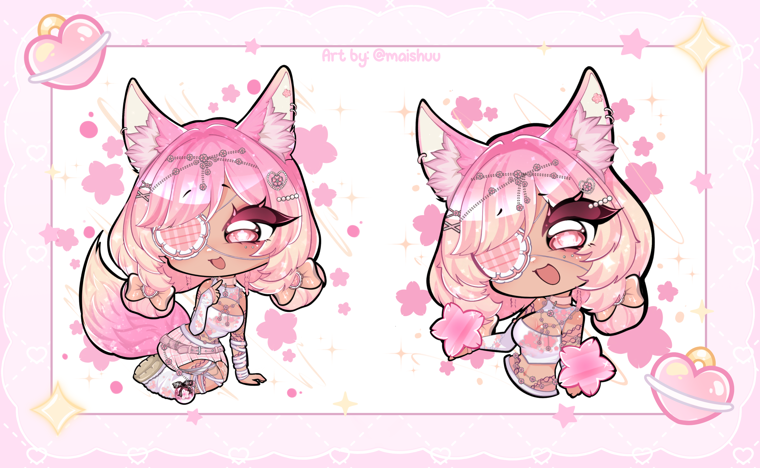 ꒰ Sinystri's Panel Chibis ꒱ portfolio artwork