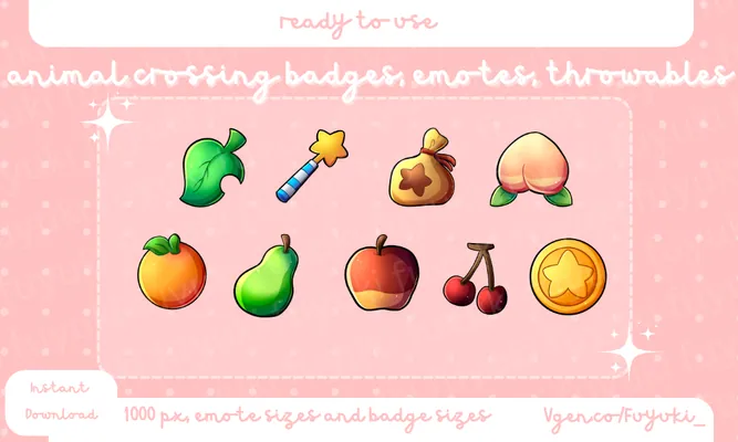 ACNH TWITCH ASSETS shop item