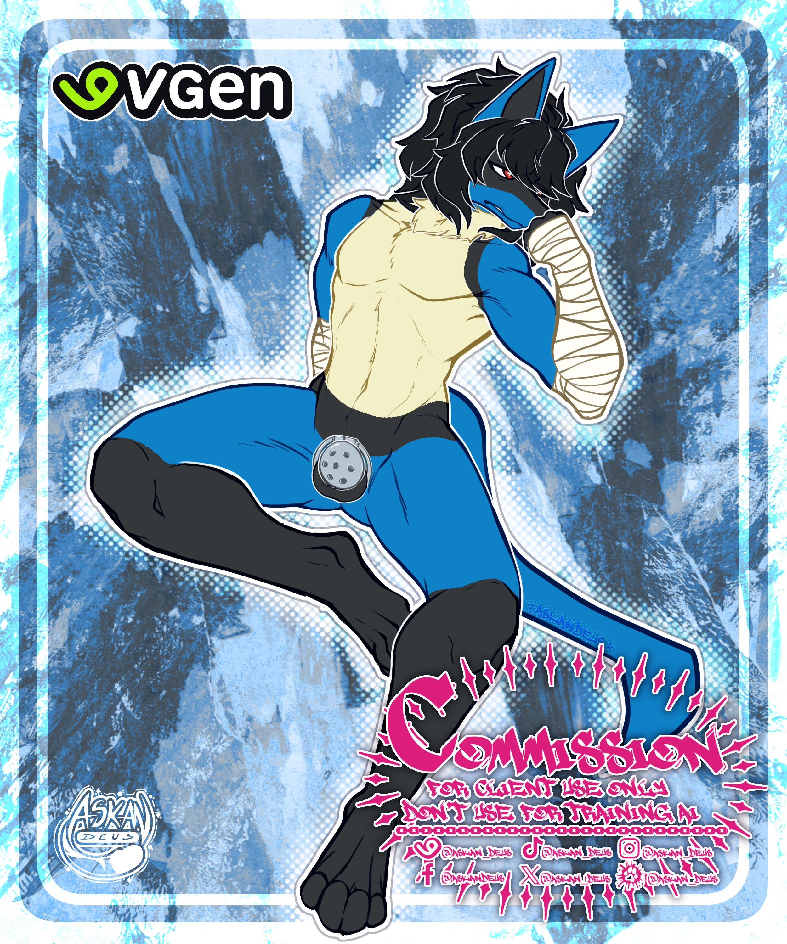 Skeb Commission portfolio artwork
