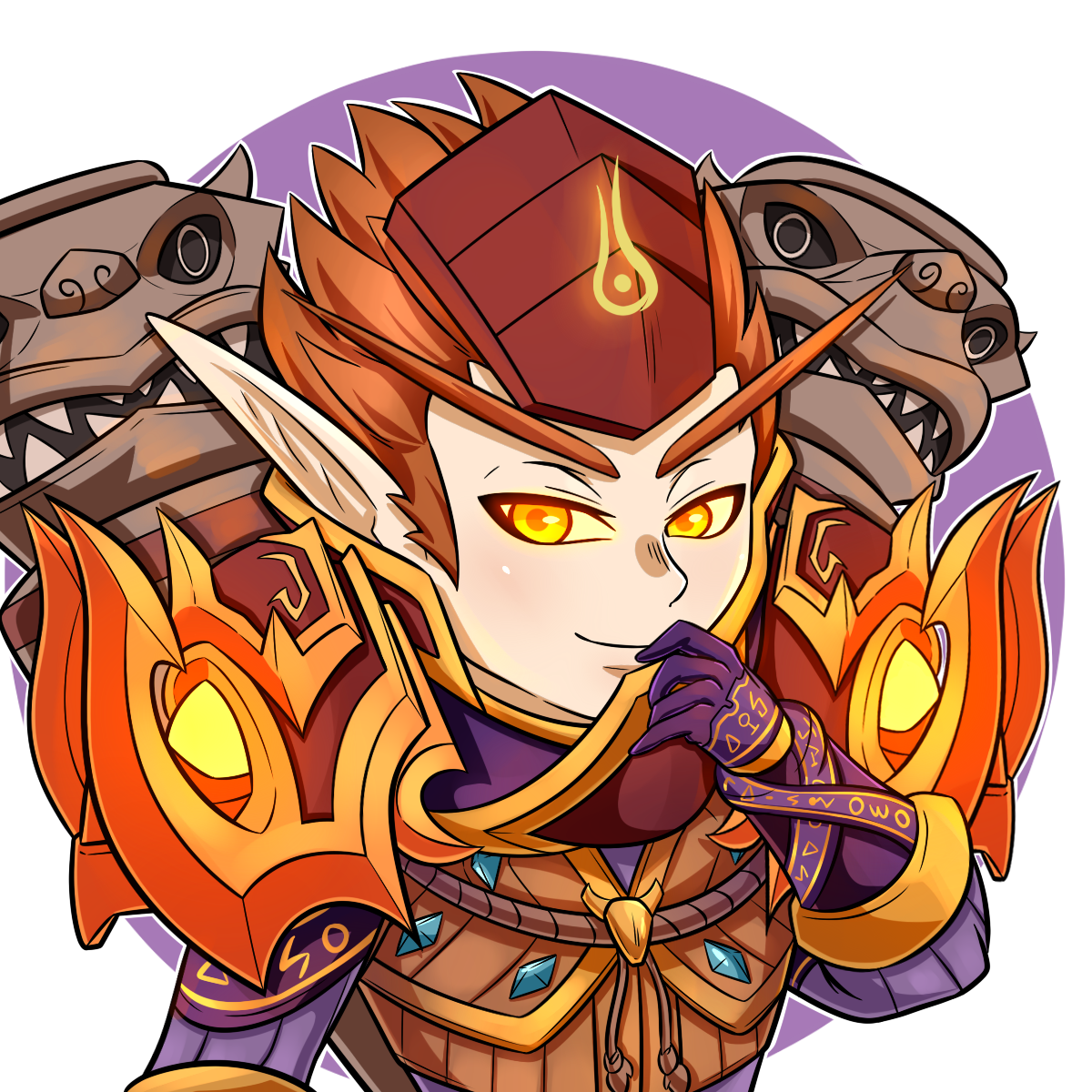 World of Warcraft portfolio artwork