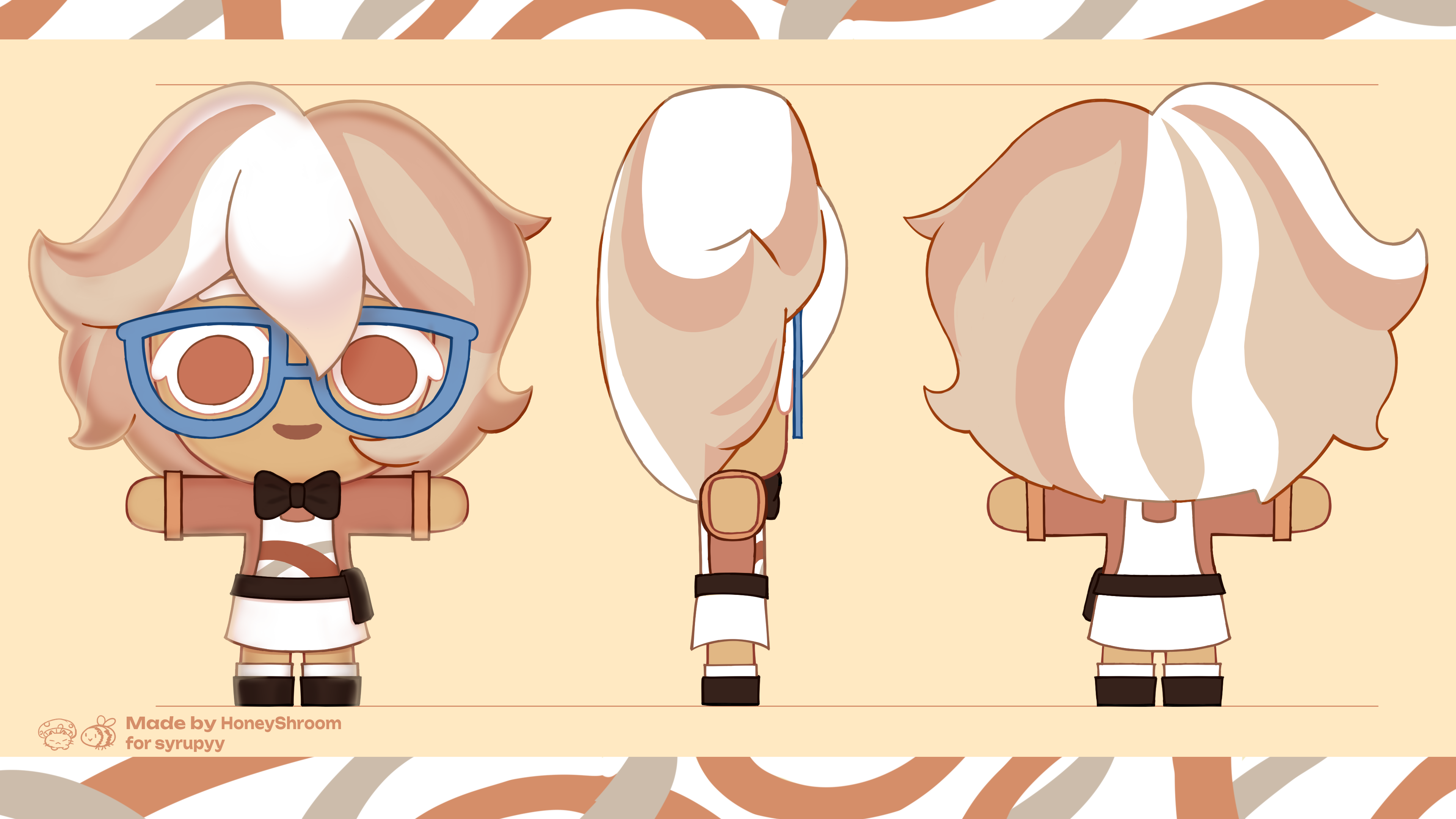 2D Reference Sheet - Syrupyy portfolio artwork