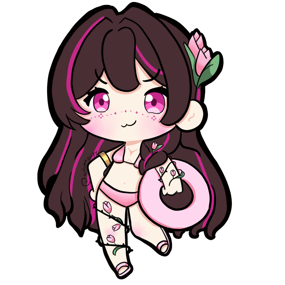 Chibi Floatie for OPEuphie portfolio artwork
