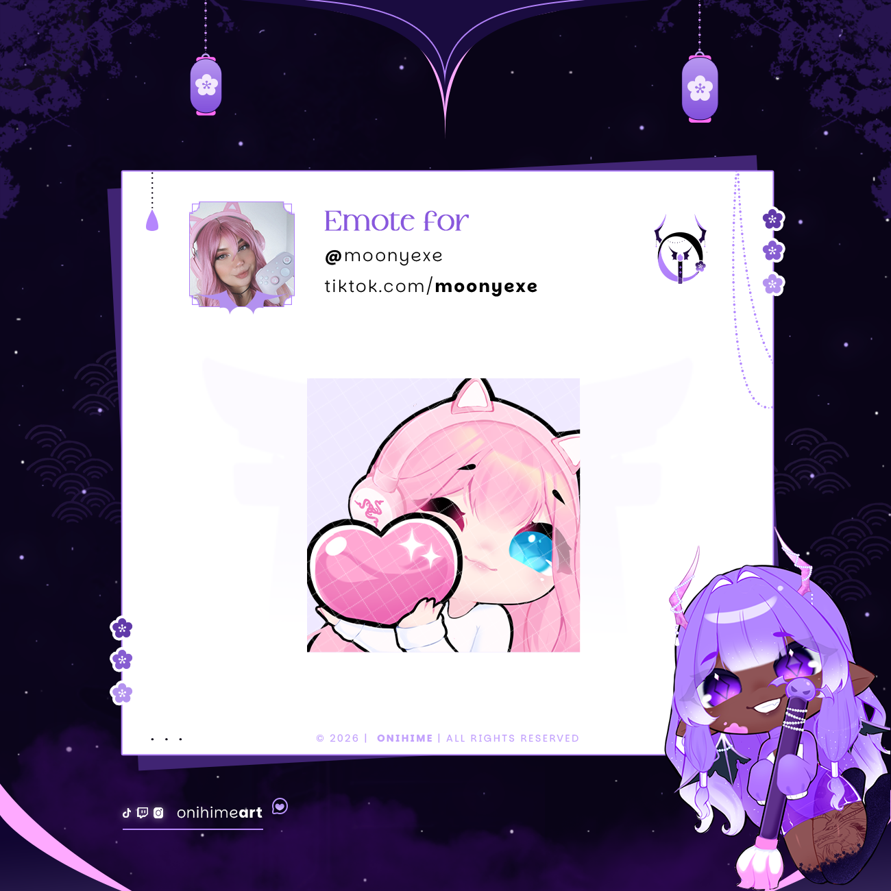 Emotes【 Commissions 】 portfolio artwork