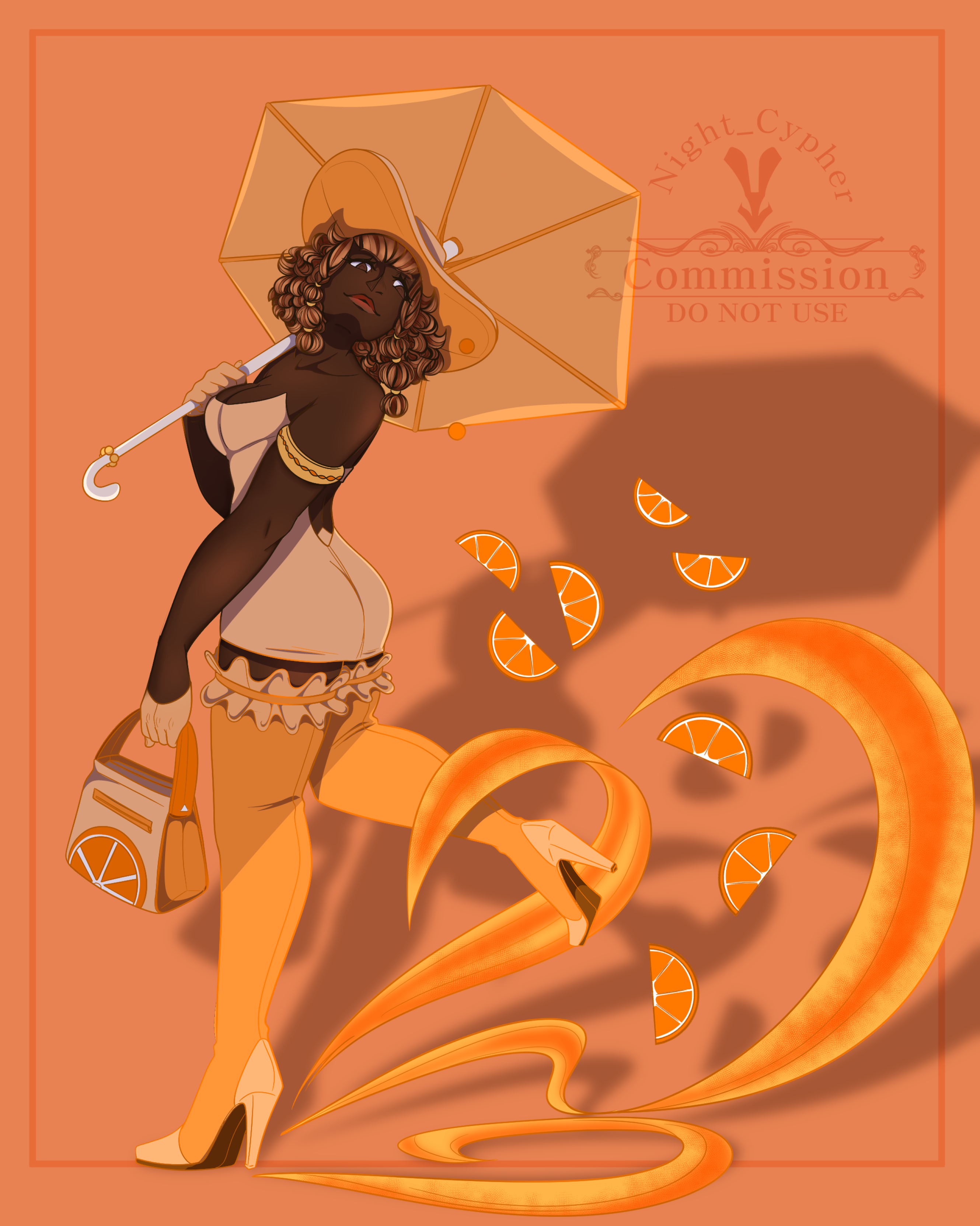 Orange 🍊 portfolio artwork