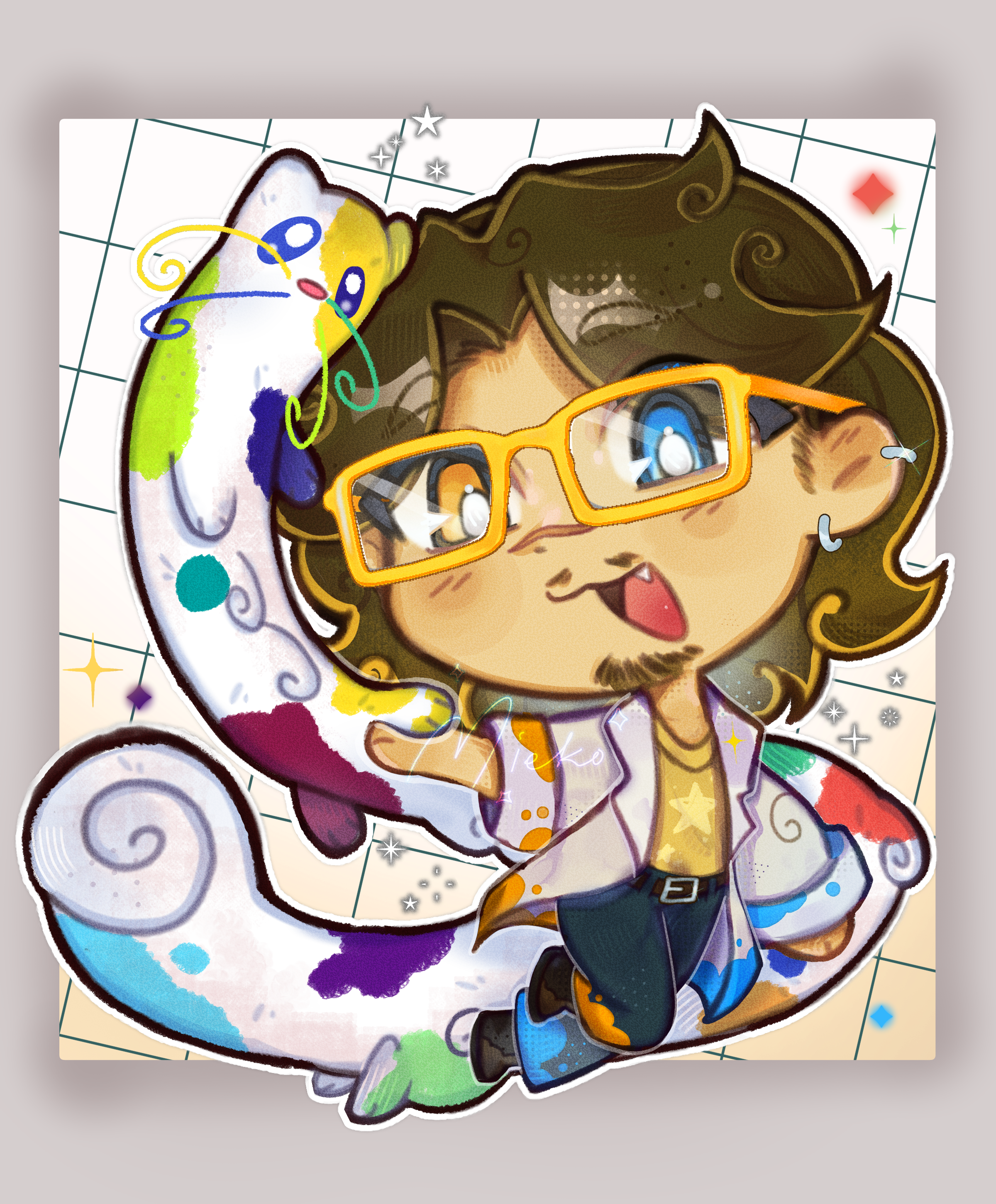 Jonny's Surprise Me! (Skeb Like) - Chibi portfolio artwork