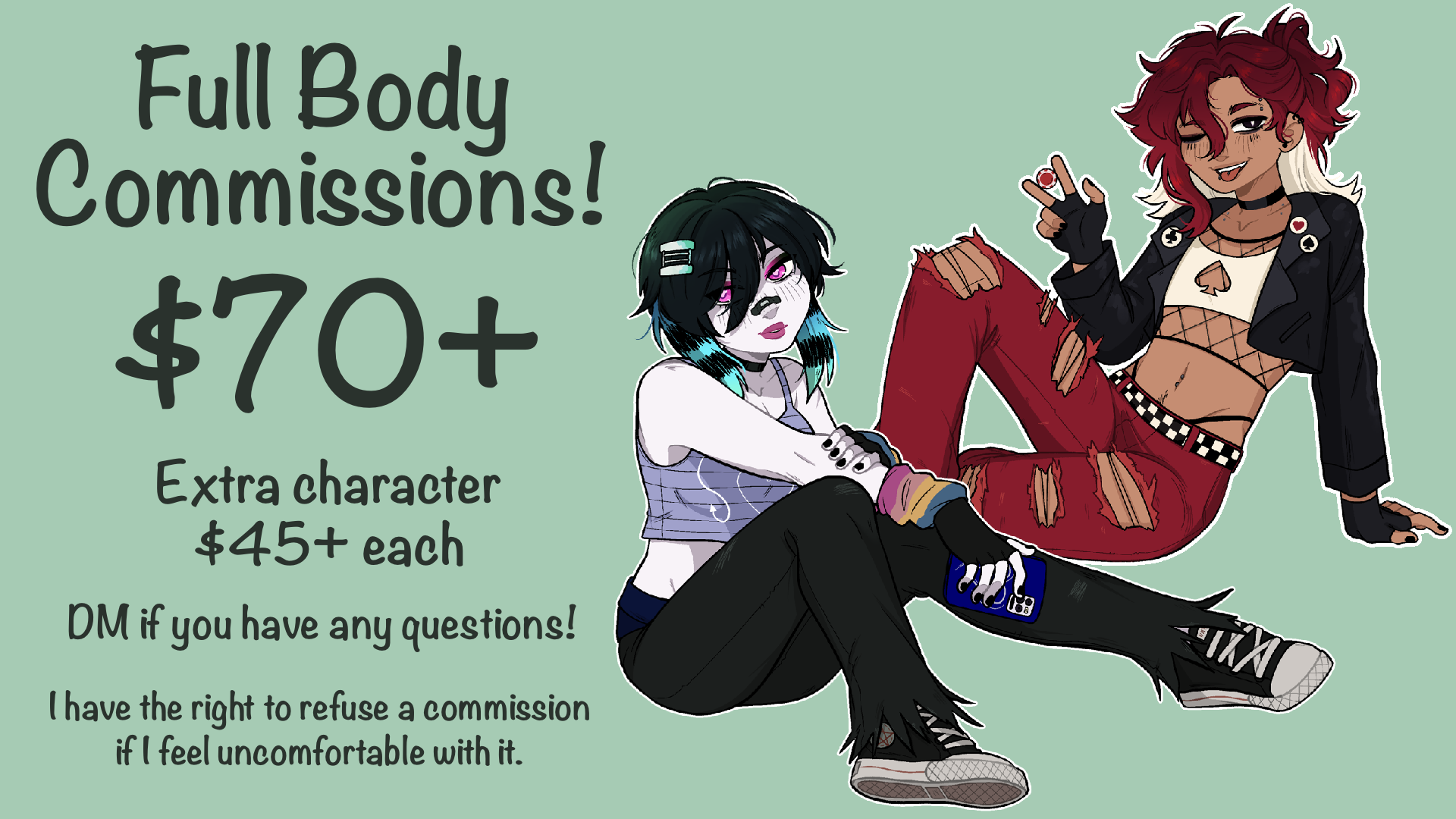 Full Body Commissions!