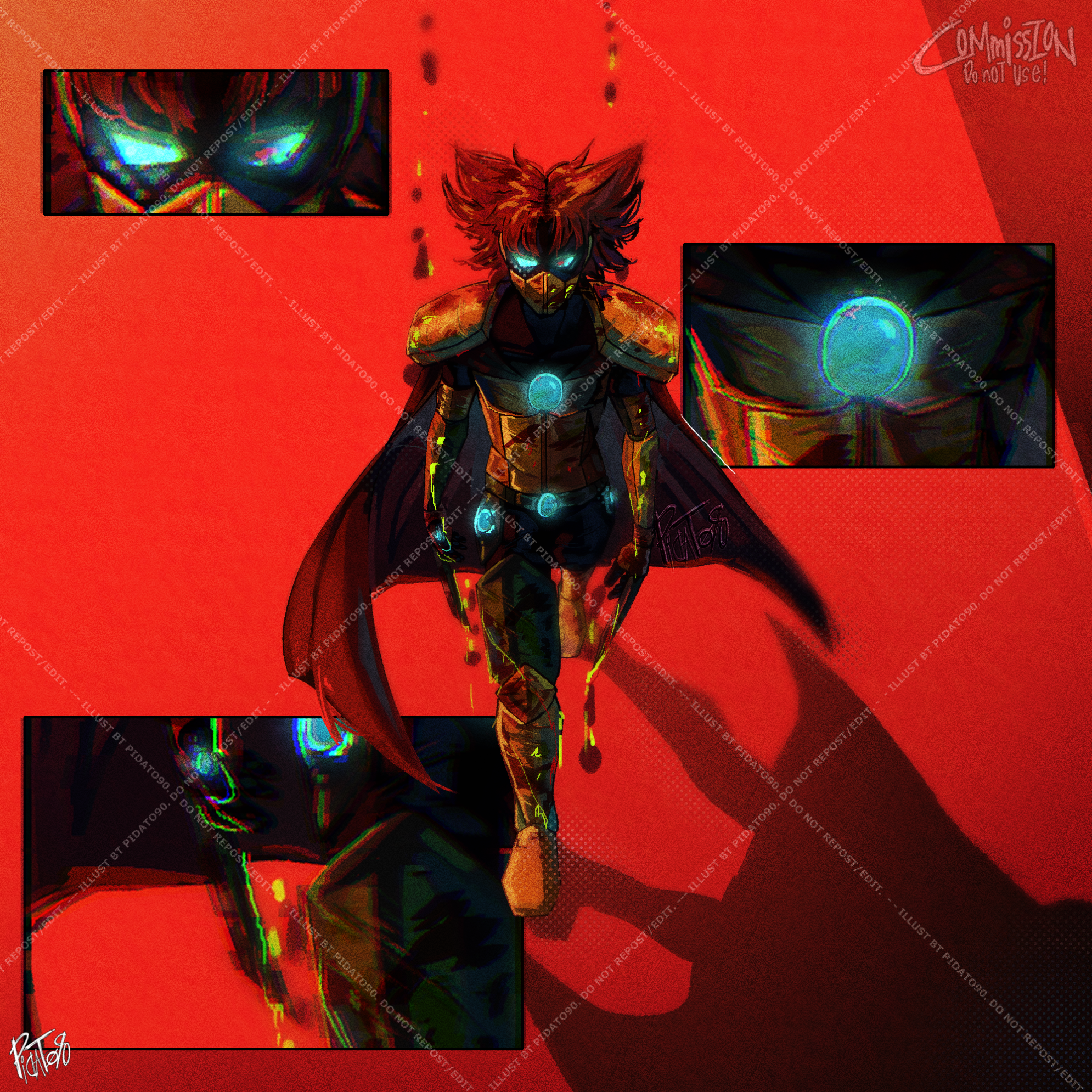[Square Commission] Most Wanted portfolio artwork
