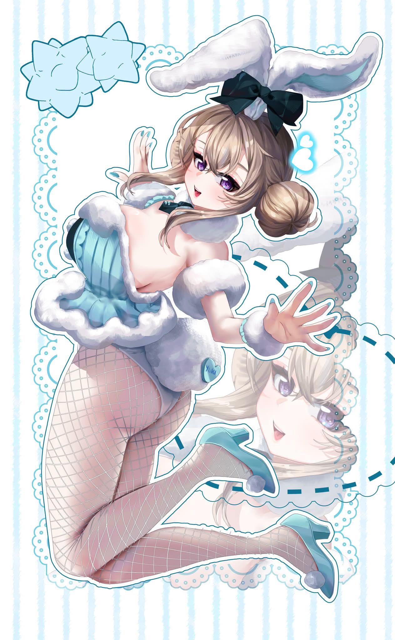 Yuki bunny portfolio artwork