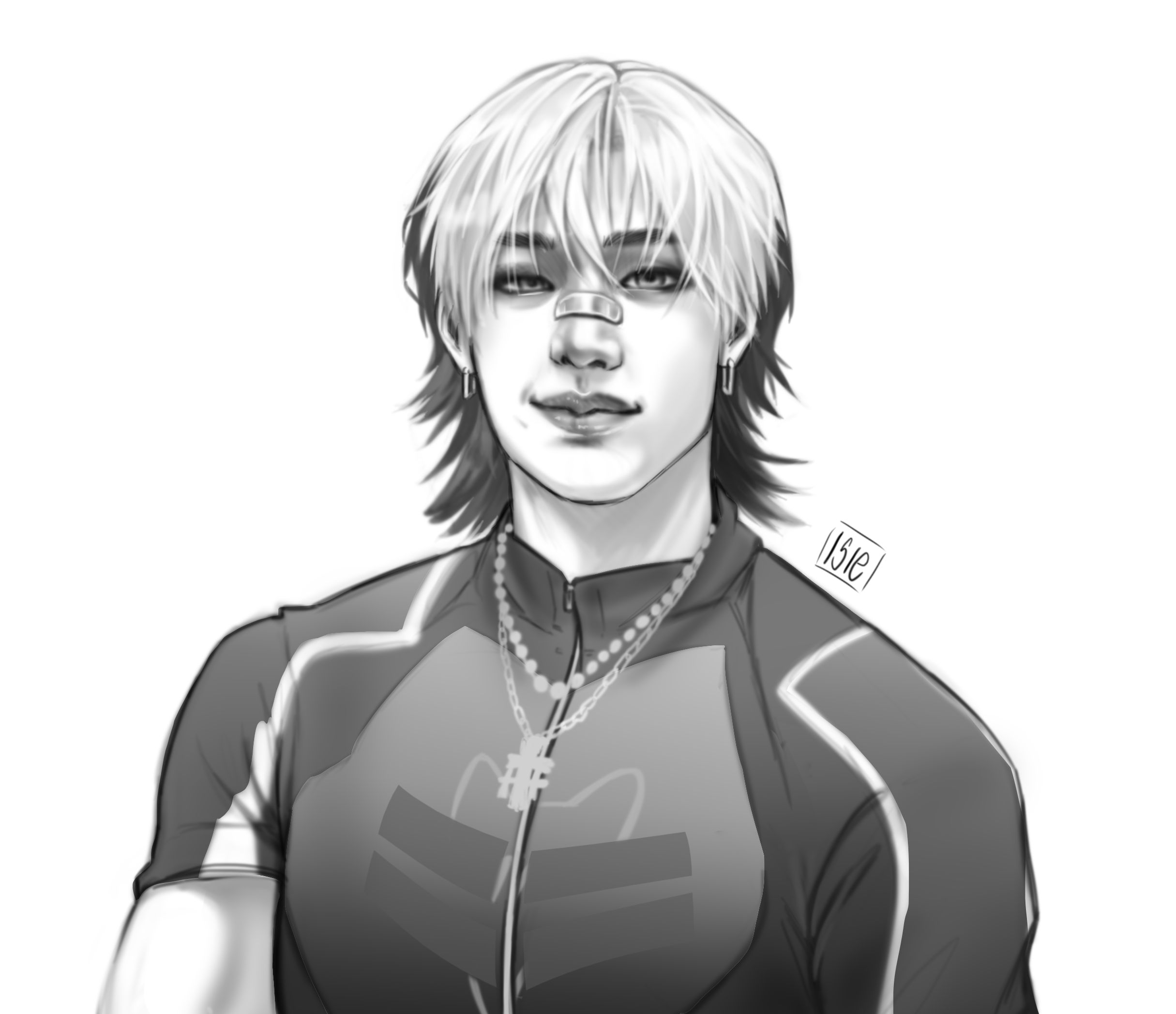 BangChan Sketch portfolio artwork
