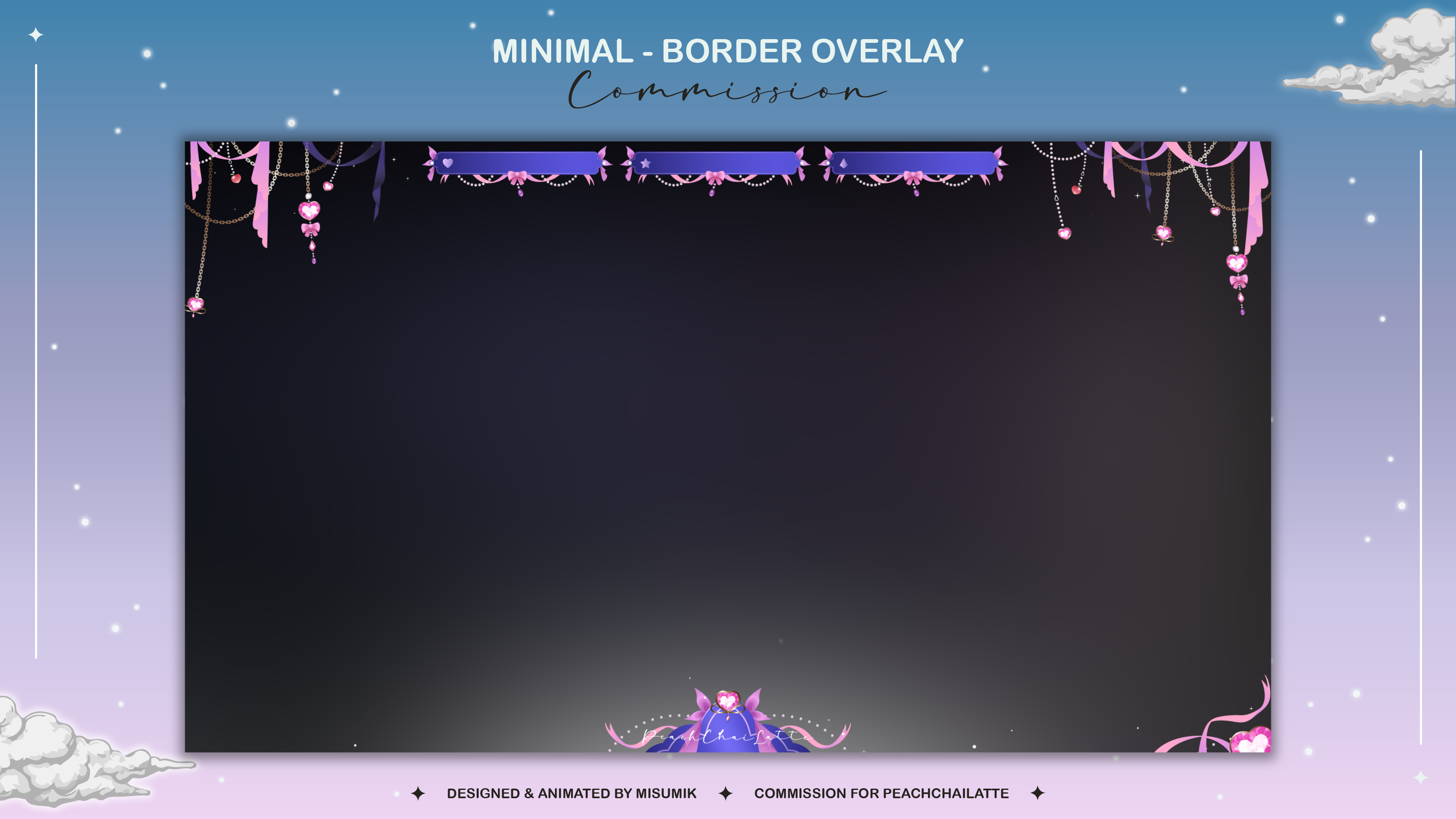 PeachChaiLatte🍑's Animated Minimal - Border Overlay portfolio artwork