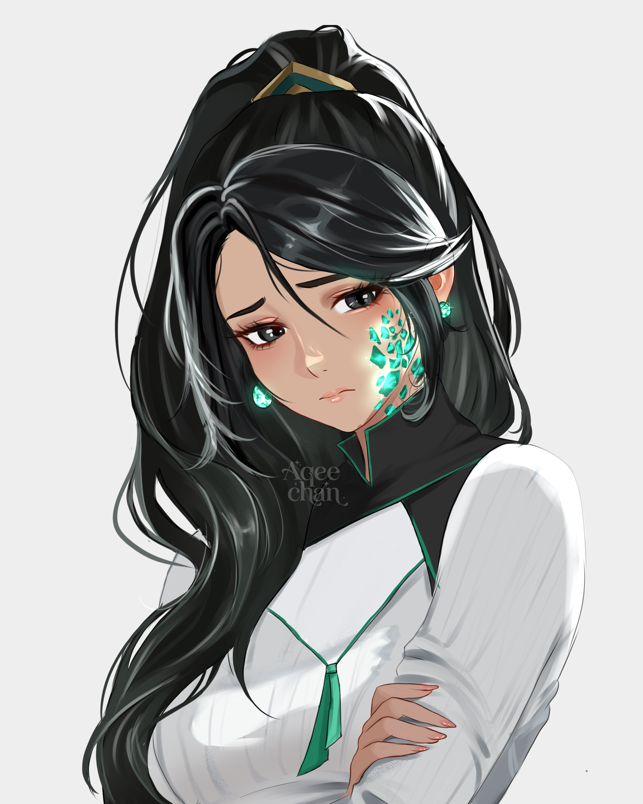 Sage | Valorant portfolio artwork