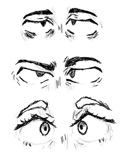 Eye practice piece portfolio artwork