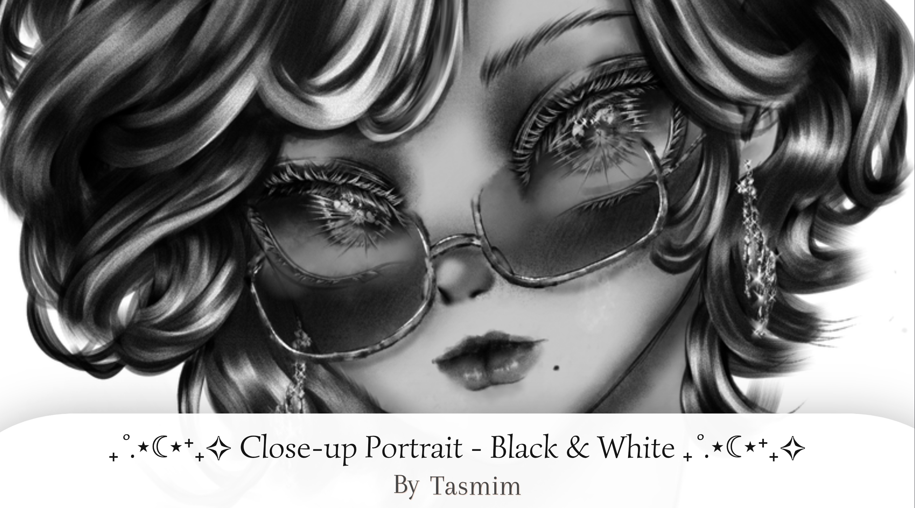 ₊˚.⋆☾⋆⁺₊✧ Close-up Portrait