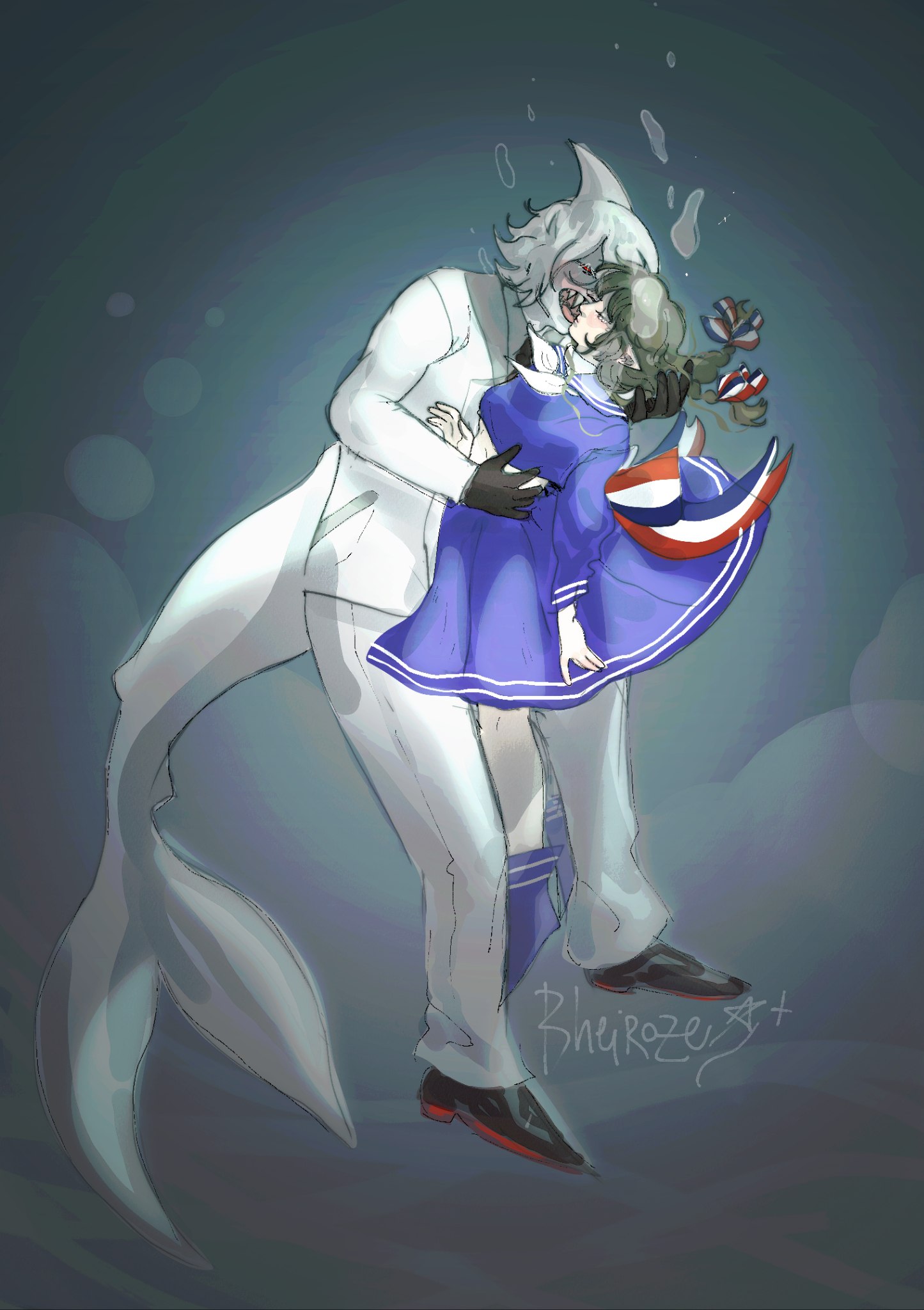 Wadanohara and Sal portfolio artwork