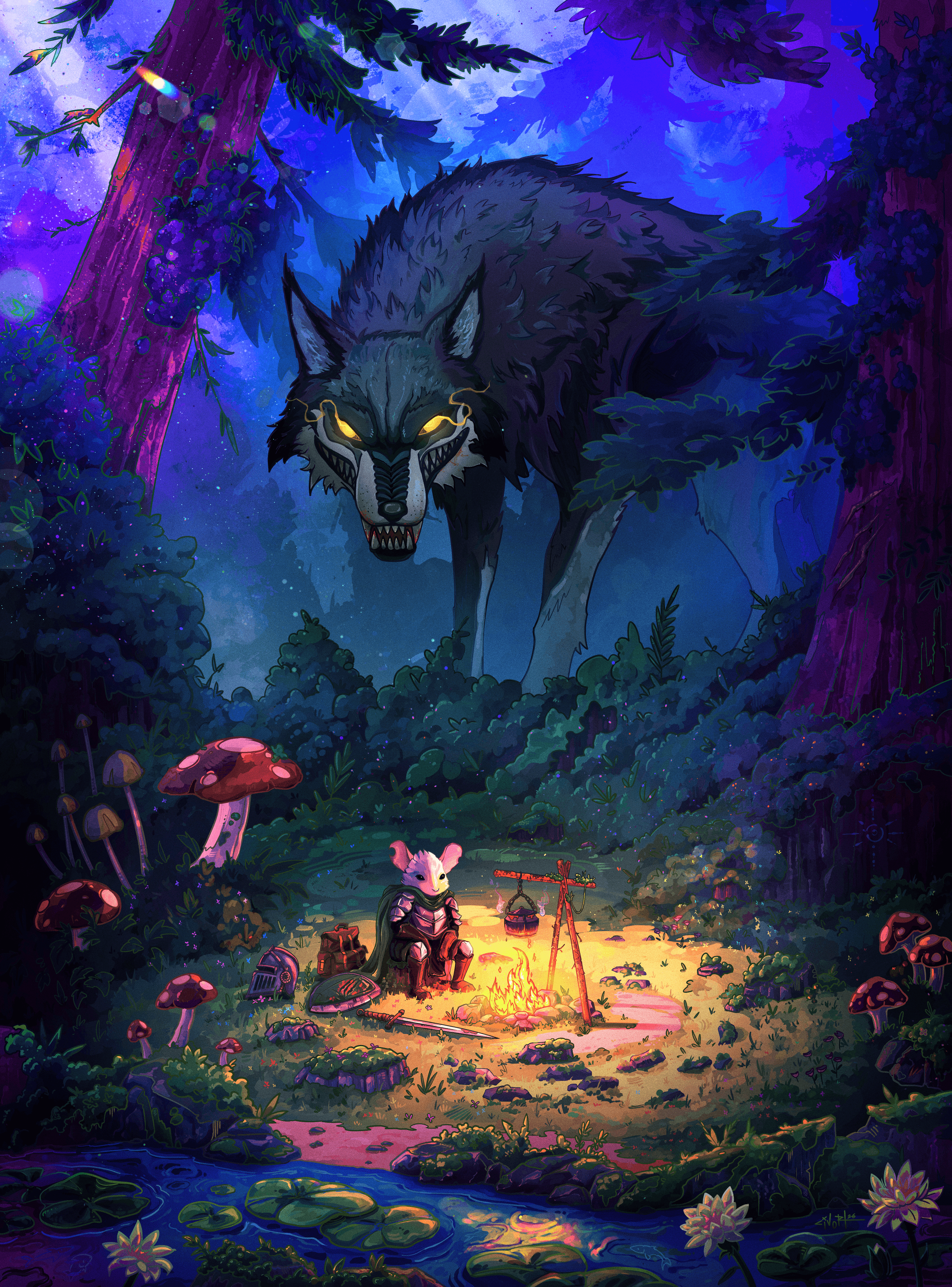 Checkpoint (Night) portfolio artwork
