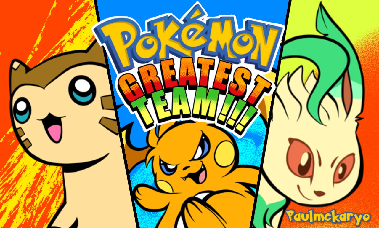 Custom Pokémon YouTube Streaming Thumbnail  Banner Illustration