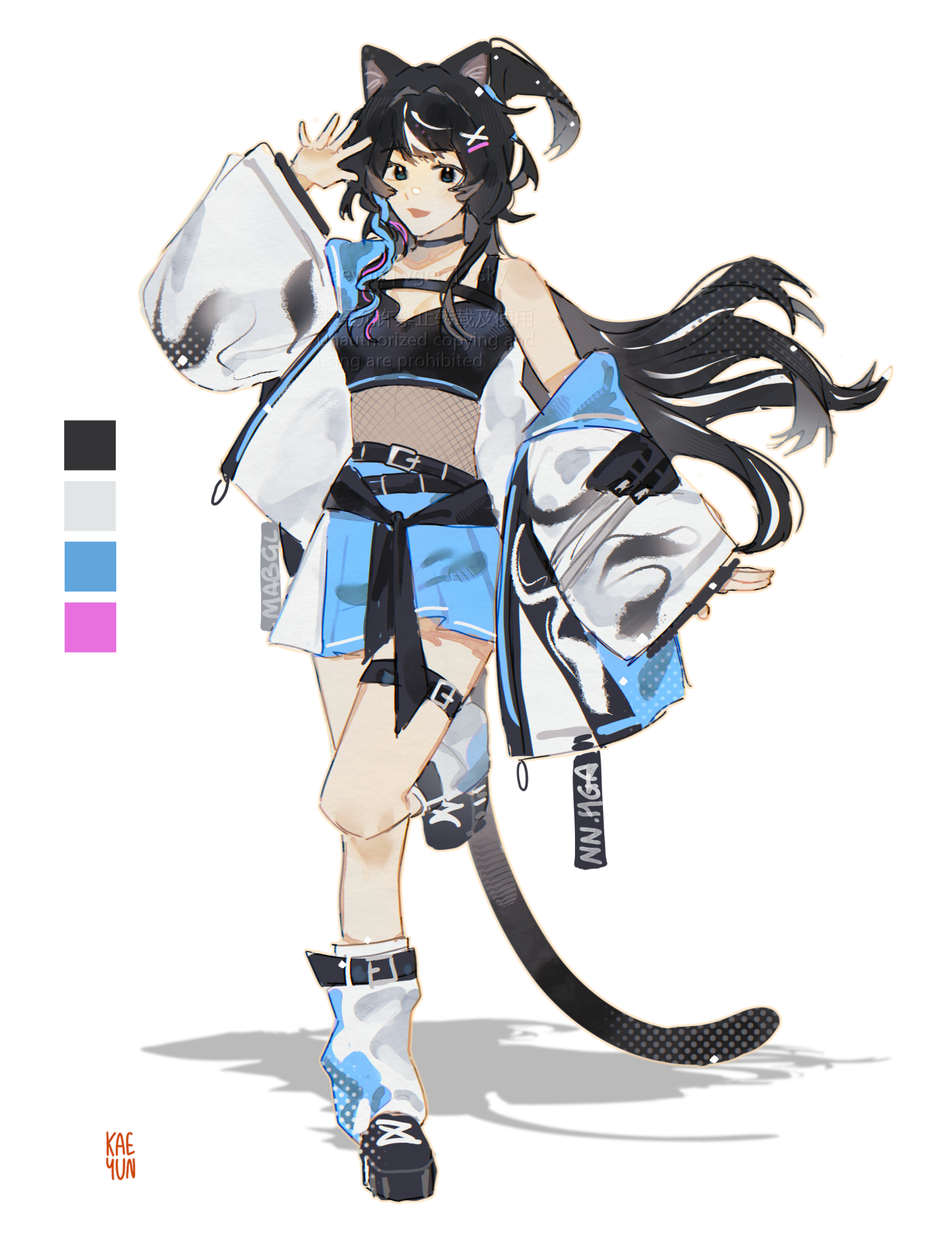 [SKEB] Character Outfit Design