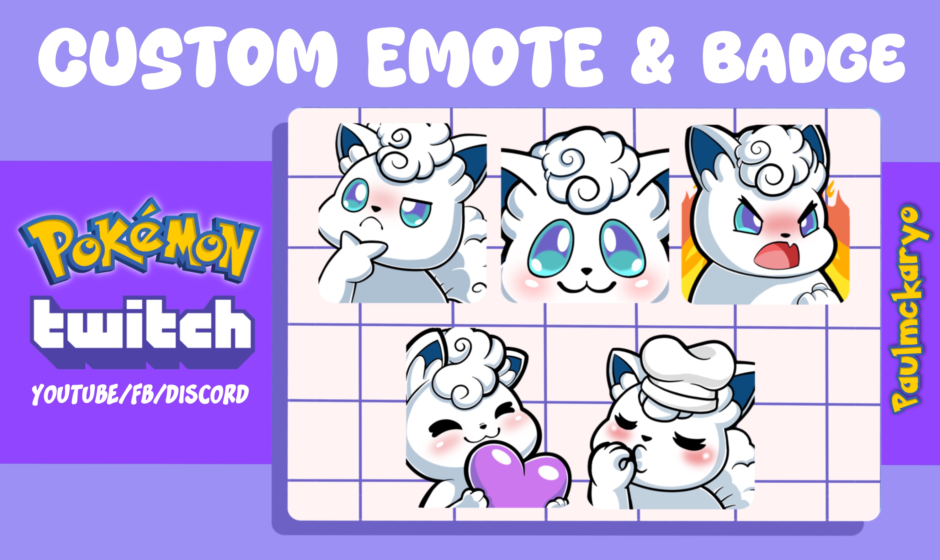 Custom Pokémon Static Emotes