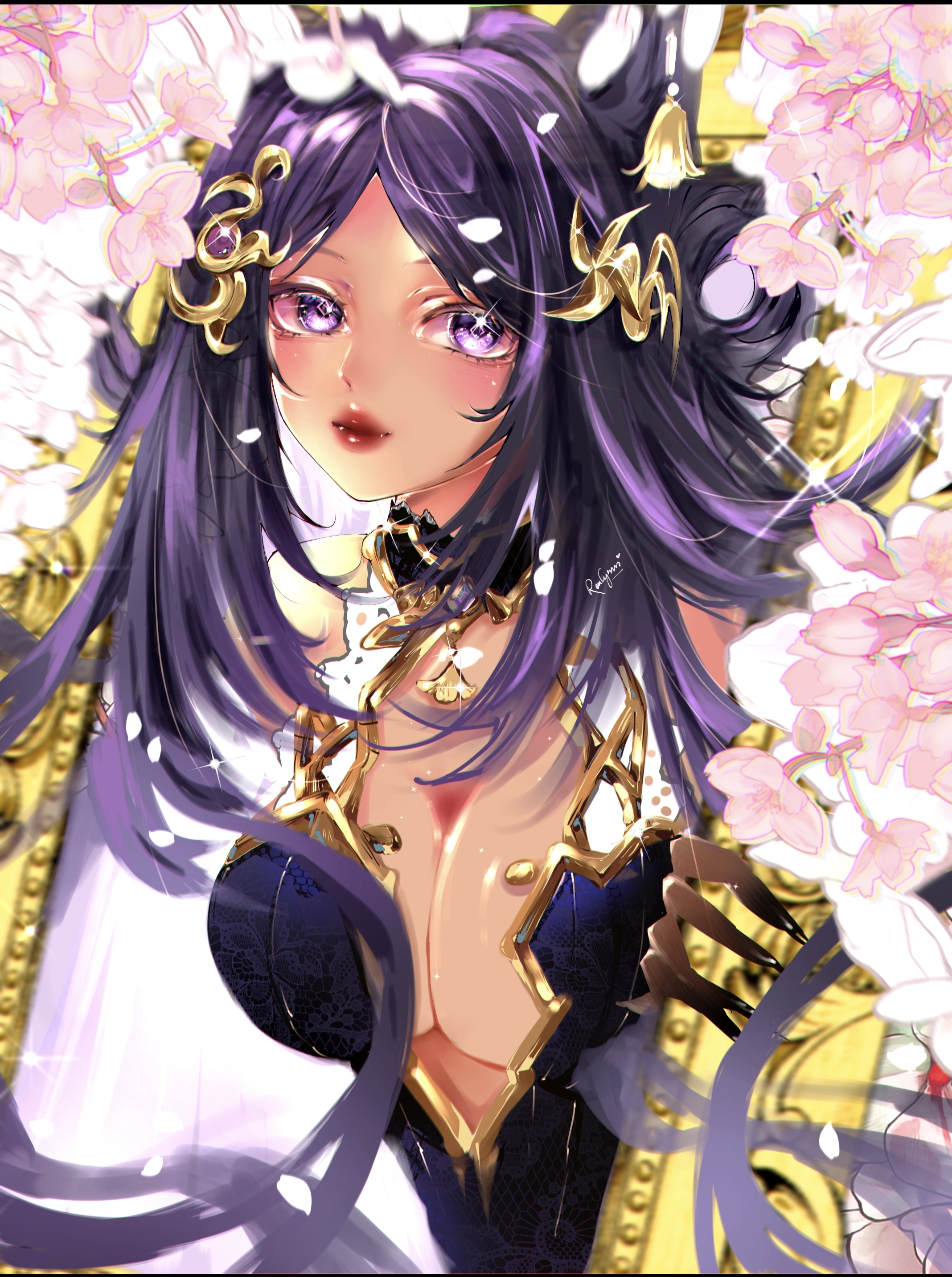 💜🖤 portfolio artwork