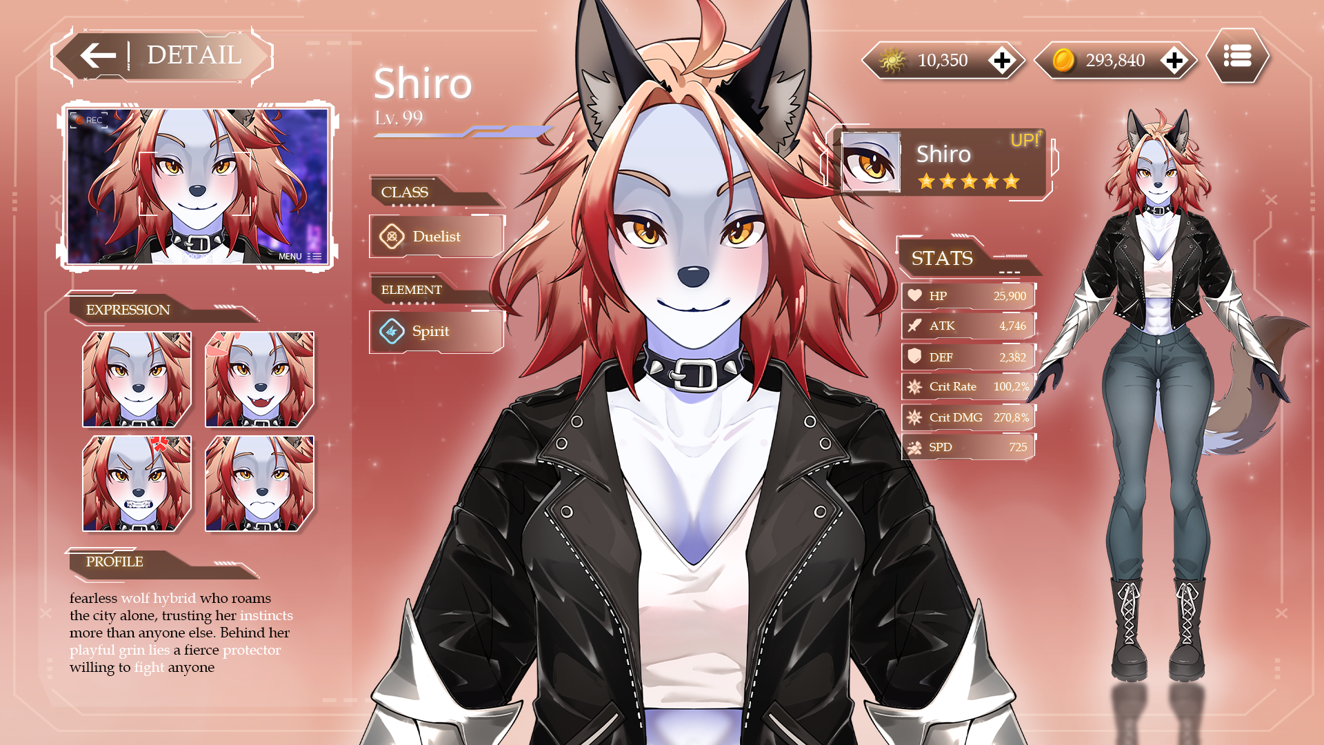 Vtuber Model portfolio artwork