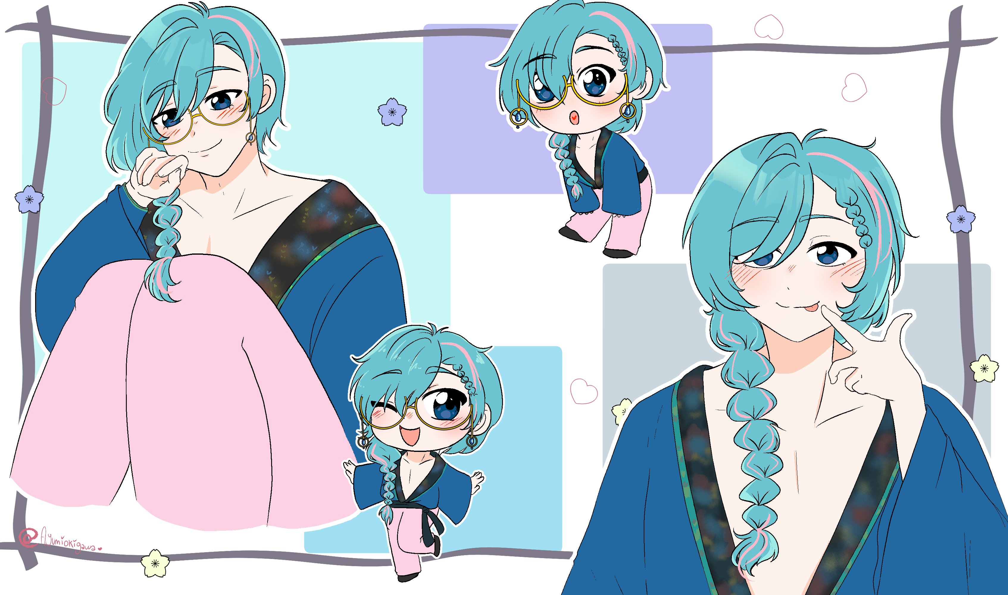 Skeb comm portfolio artwork