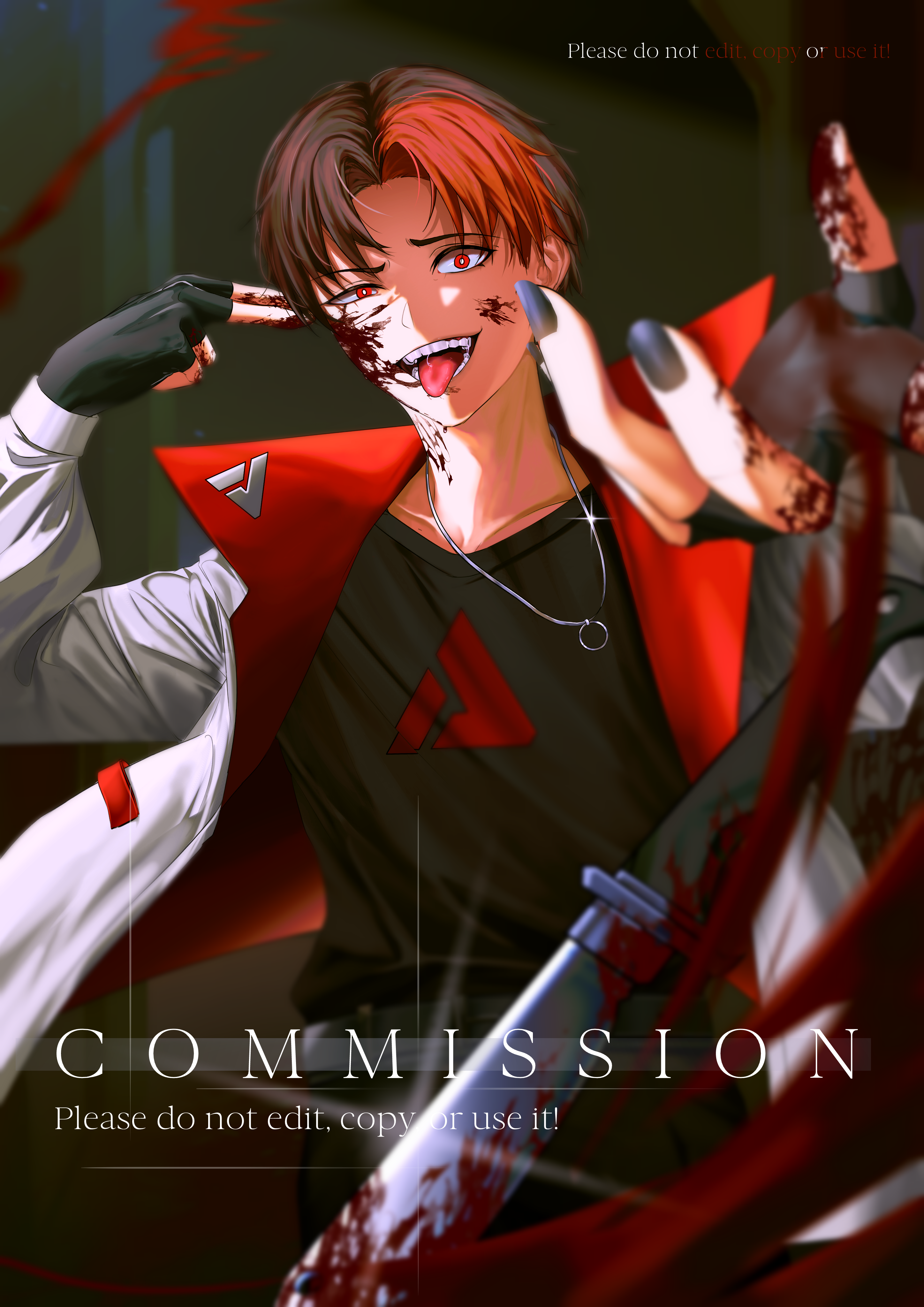Commission for Mr.Spooky portfolio artwork