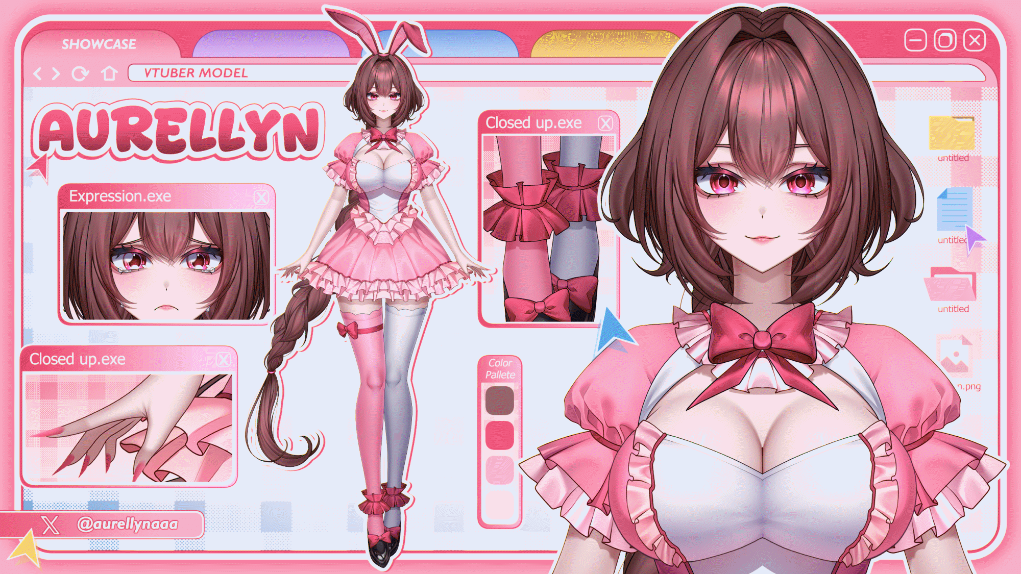 Vtuber Model Art